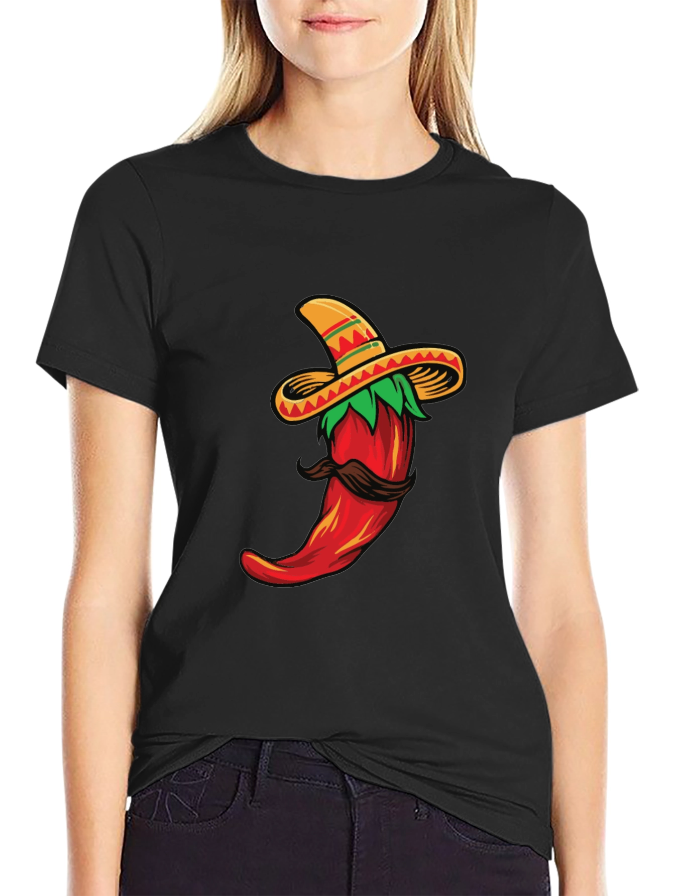 Spicy Sombrero Graphic T-Shirt