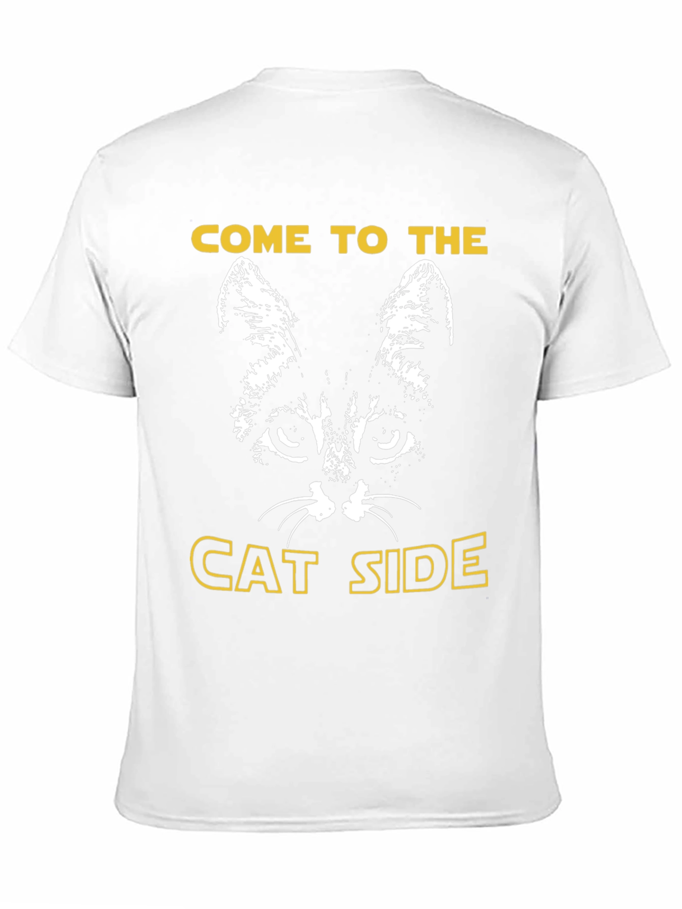 Come to the Cat Side Black T-Shirt