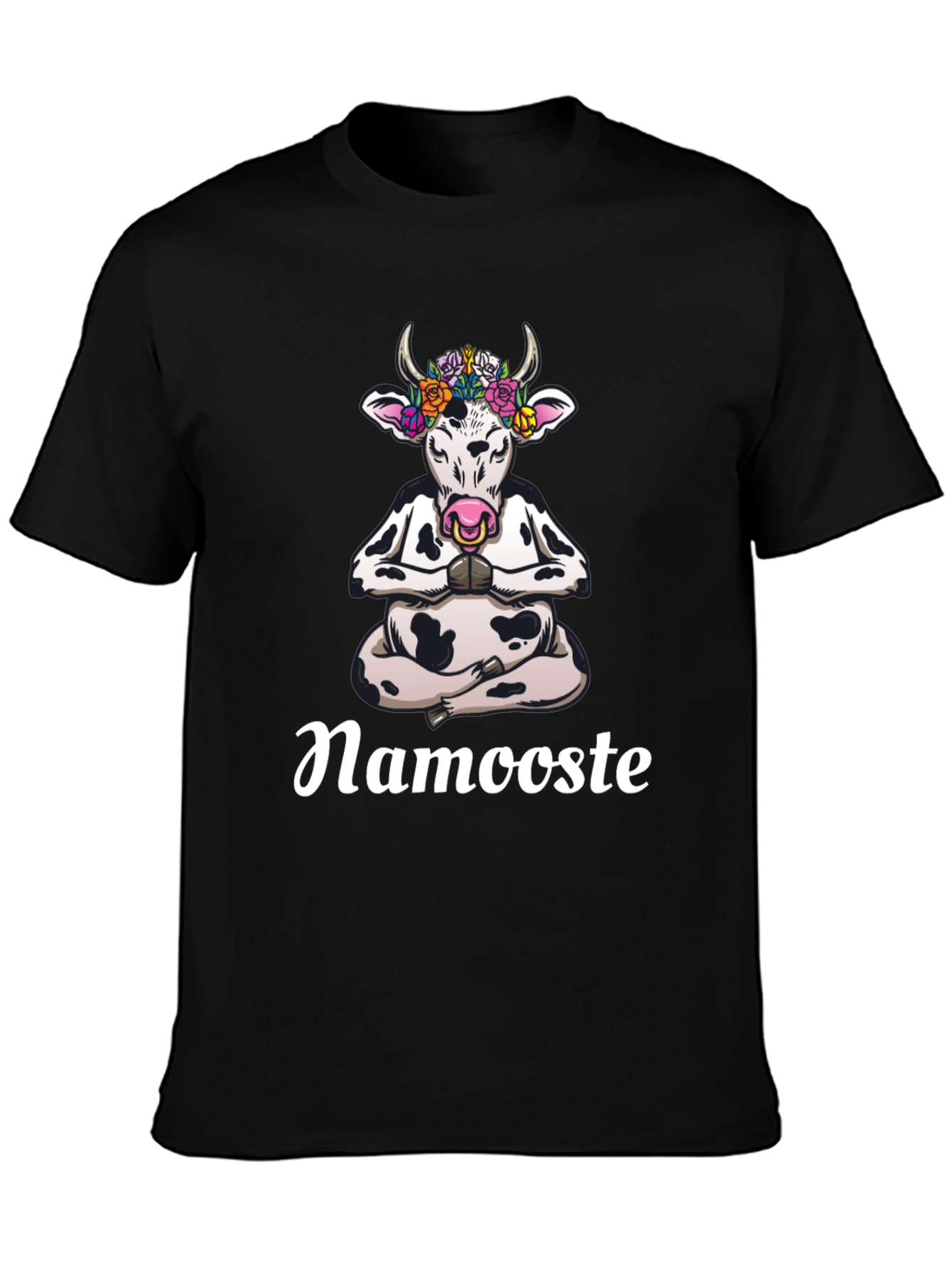Namooste Cow Graphic Tee