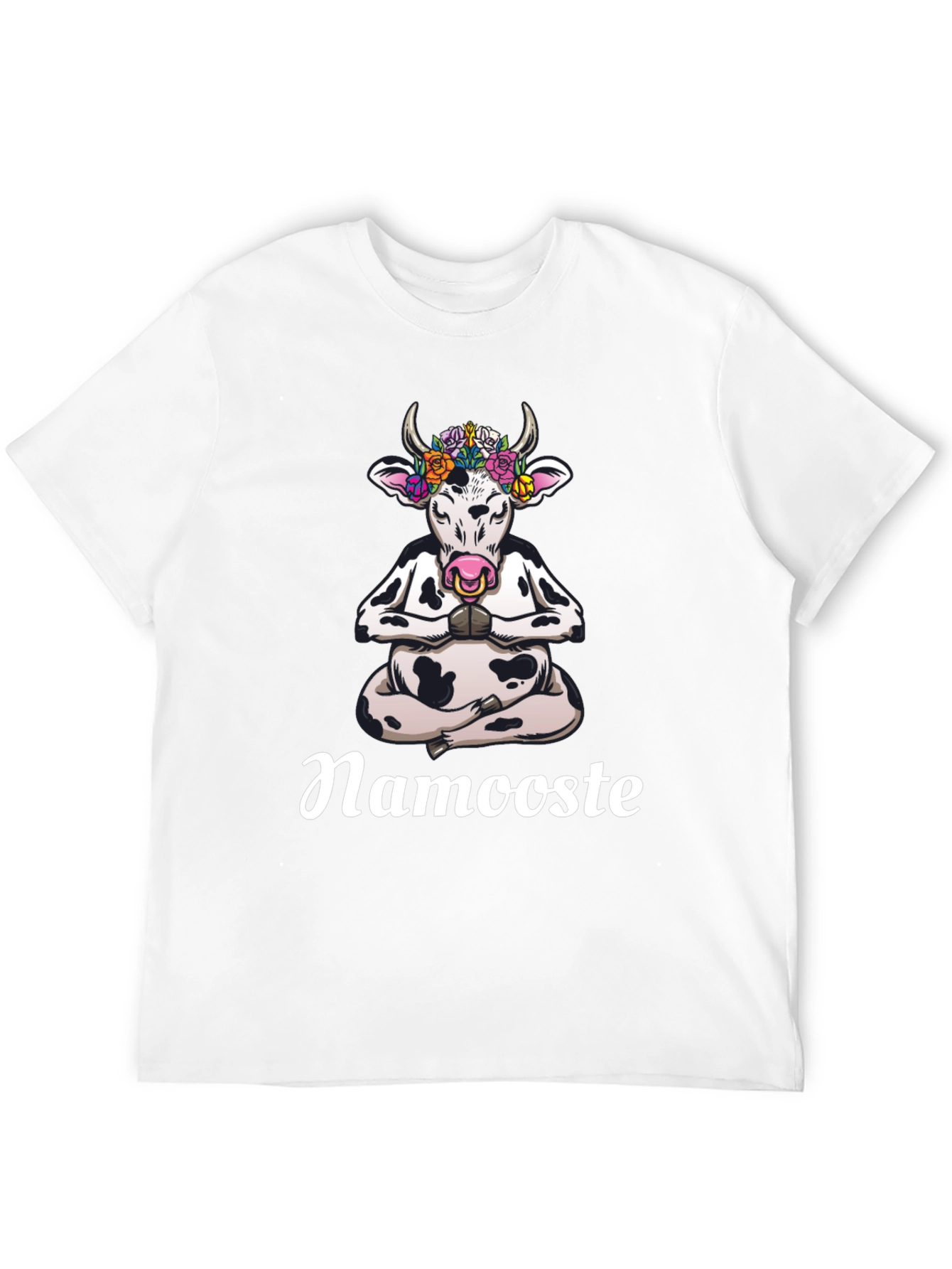Namooste Cow Graphic Tee