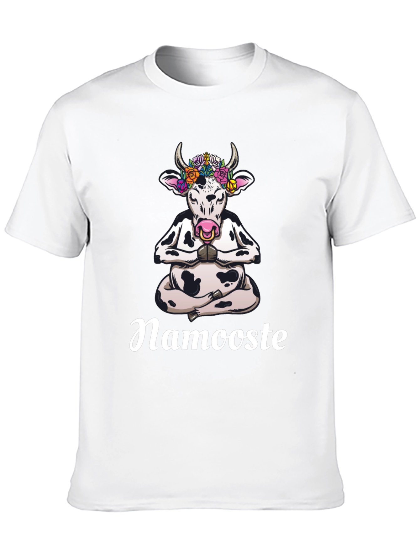 Namooste Cow Graphic Tee