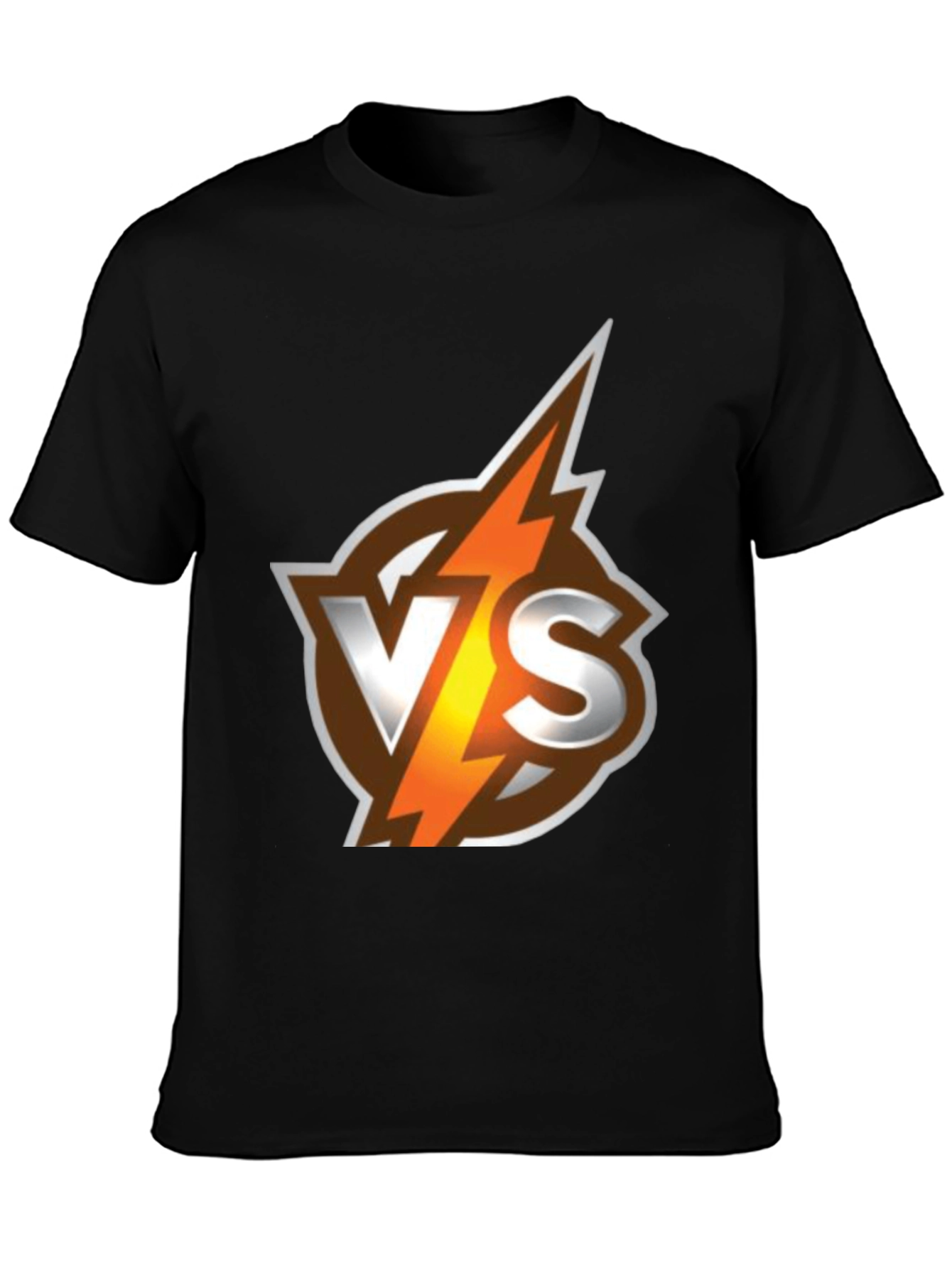 VS Lightning Bolt Graphic Tee - Cool Casual Shirt