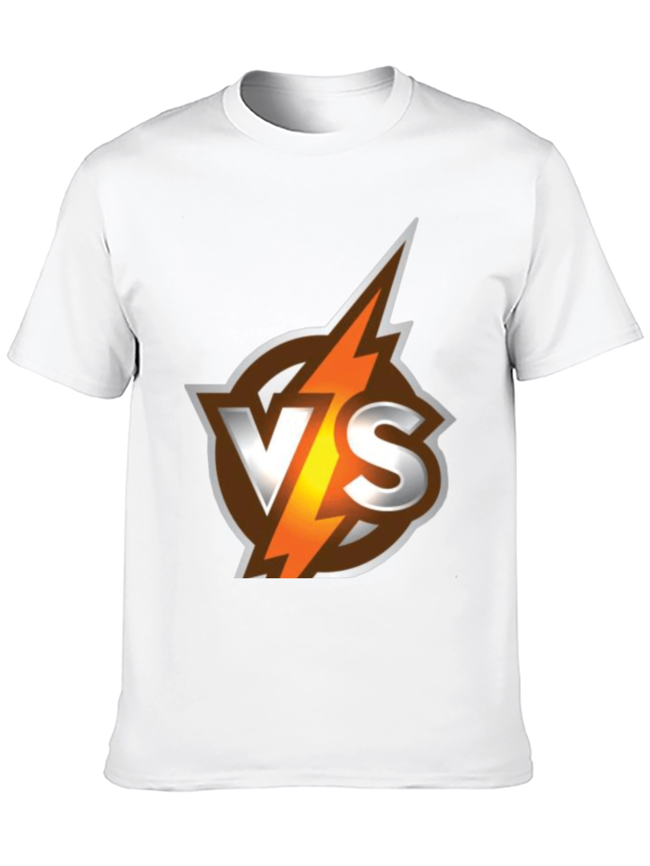 VS Lightning Bolt Graphic Tee - Cool Casual Shirt