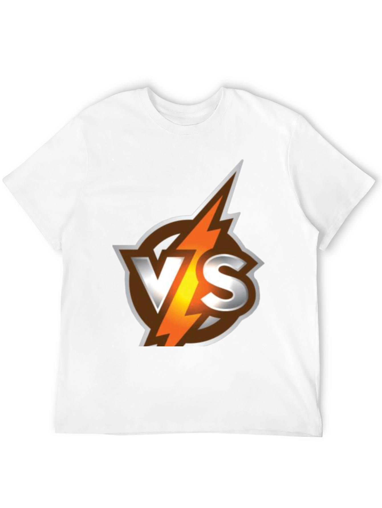 VS Lightning Bolt Graphic Tee - Cool Casual Shirt