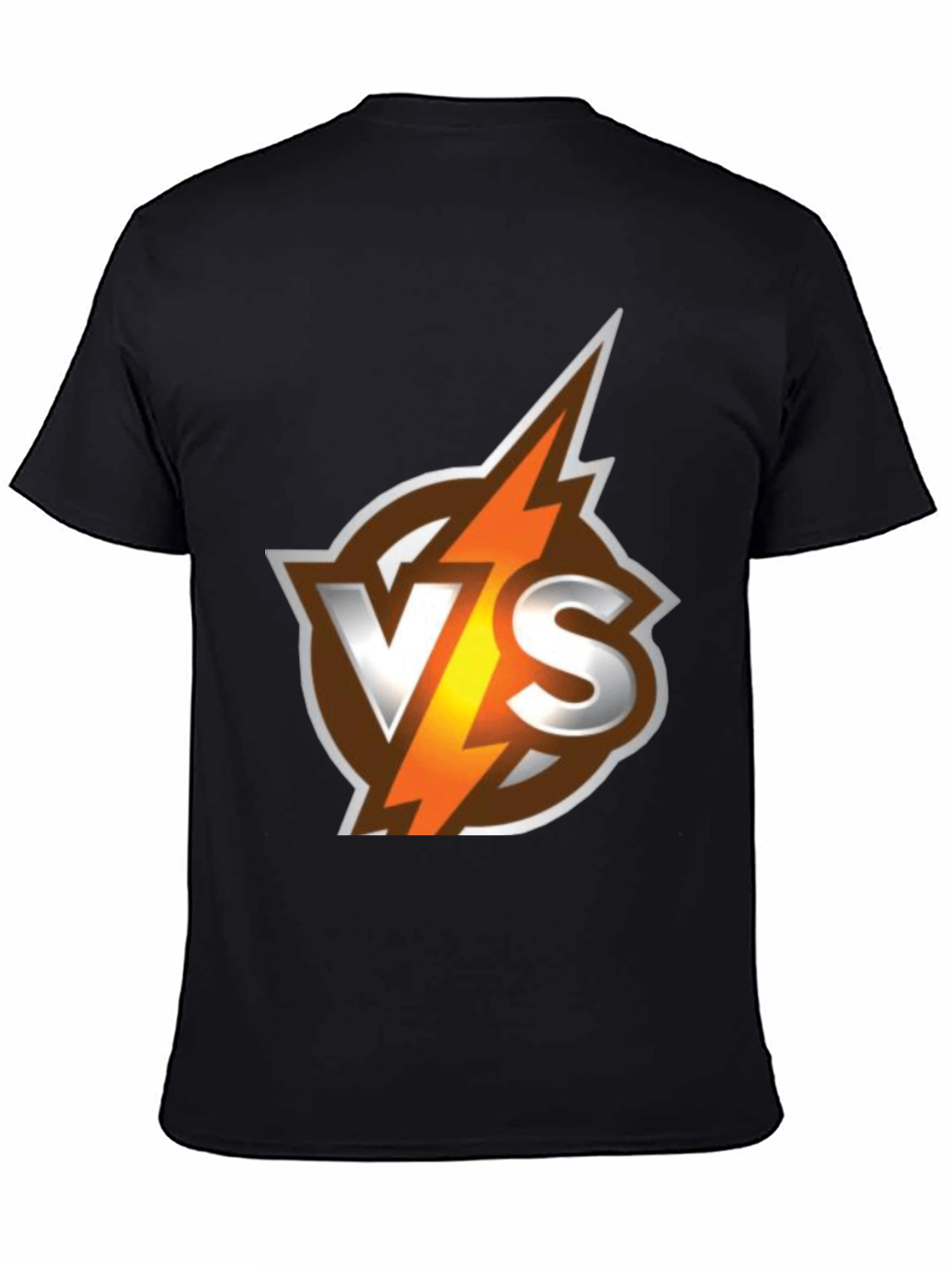 VS Lightning Bolt Graphic Tee - Cool Casual Shirt