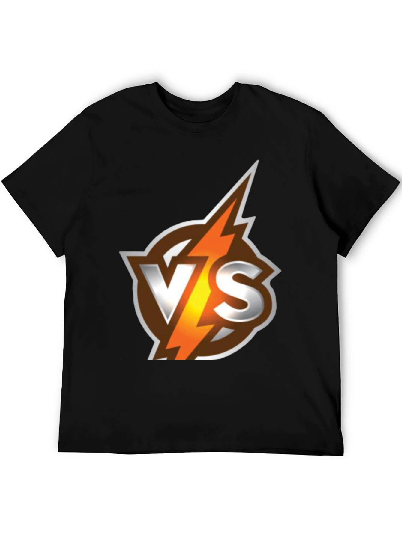 VS Lightning Bolt Graphic Tee - Cool Casual Shirt