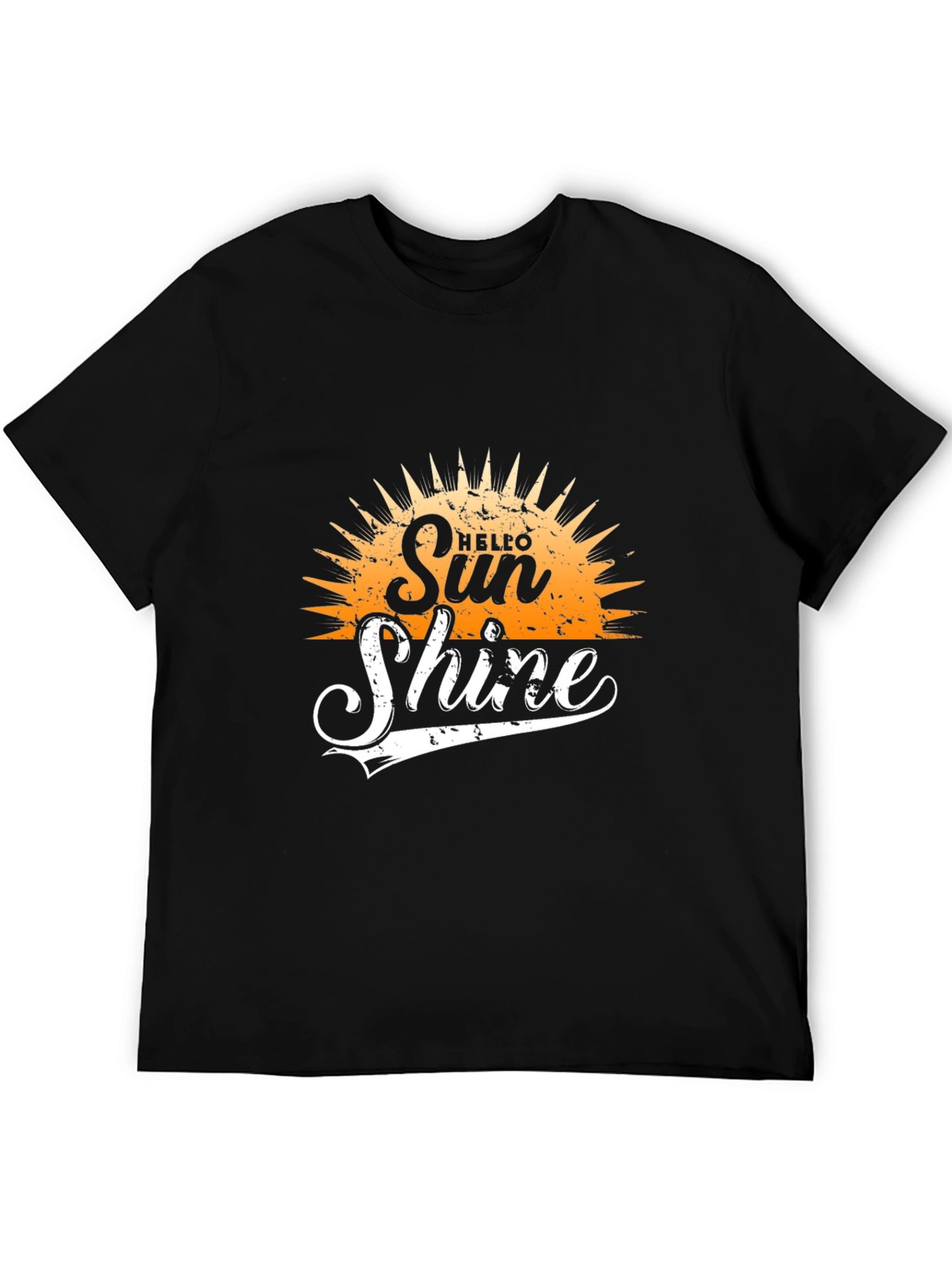 Hello Sunshine Graphic Print Tee