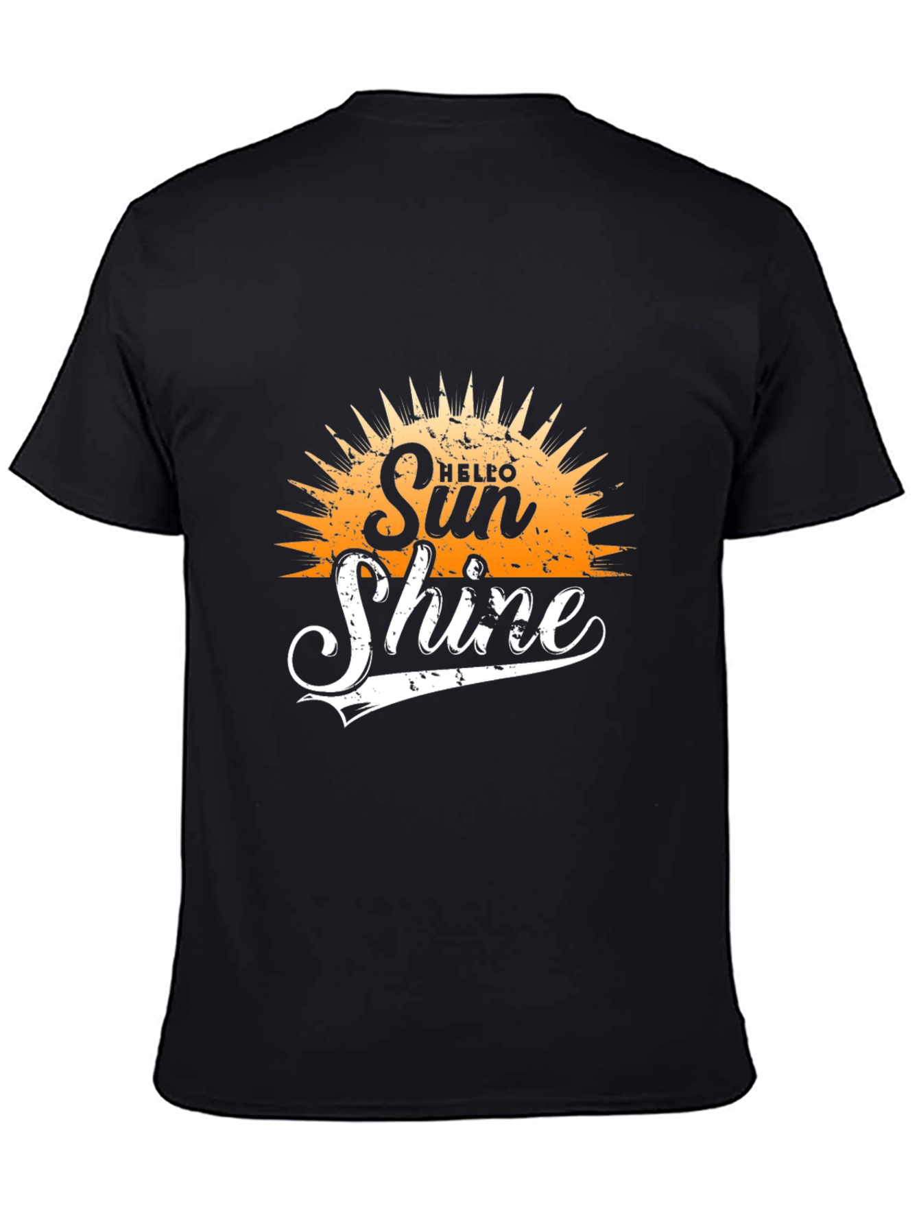 Hello Sunshine Graphic Print Tee
