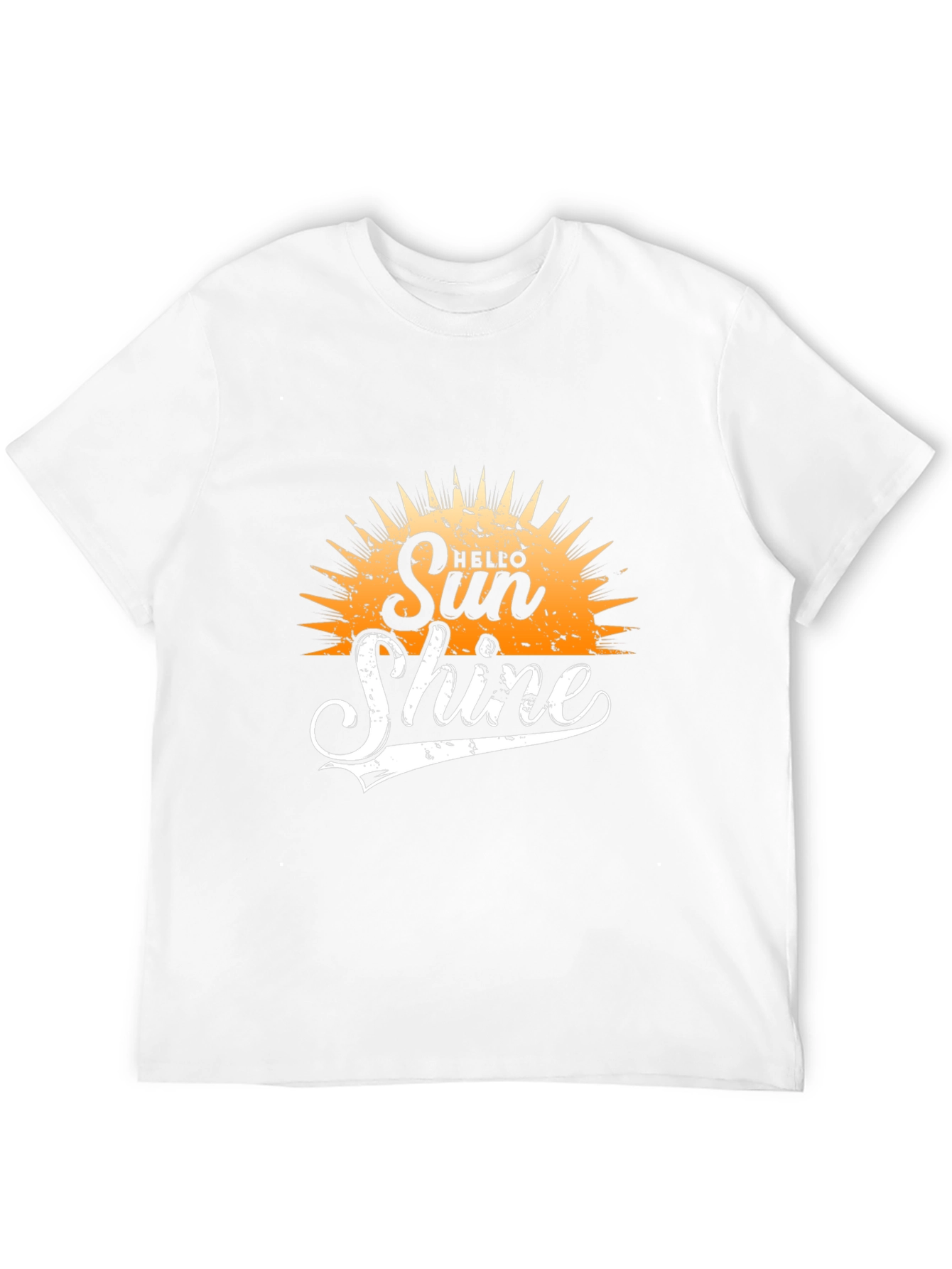 Hello Sunshine Graphic Print Tee