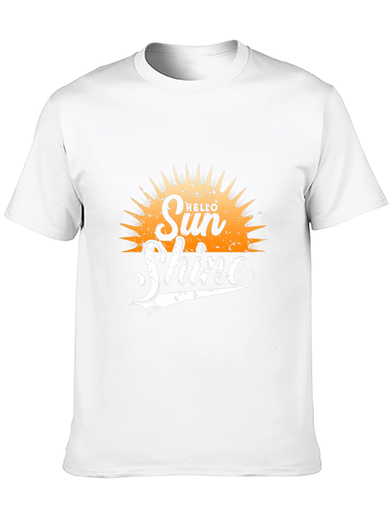 Hello Sunshine Graphic Print Tee