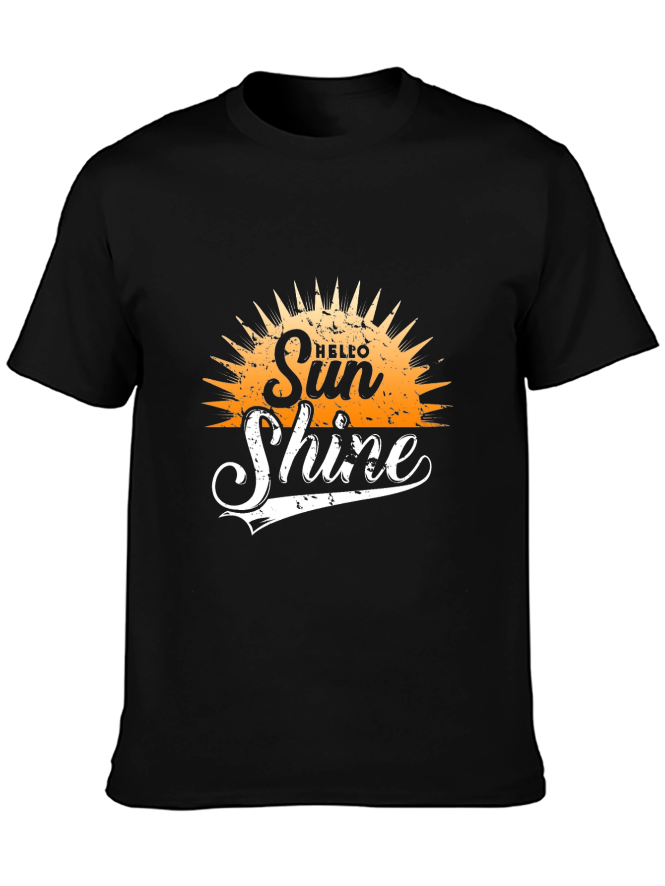 Hello Sunshine Graphic Print Tee