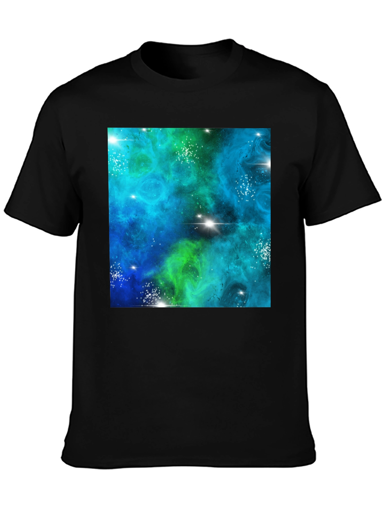 Galaxy Dreamscape Black Tee