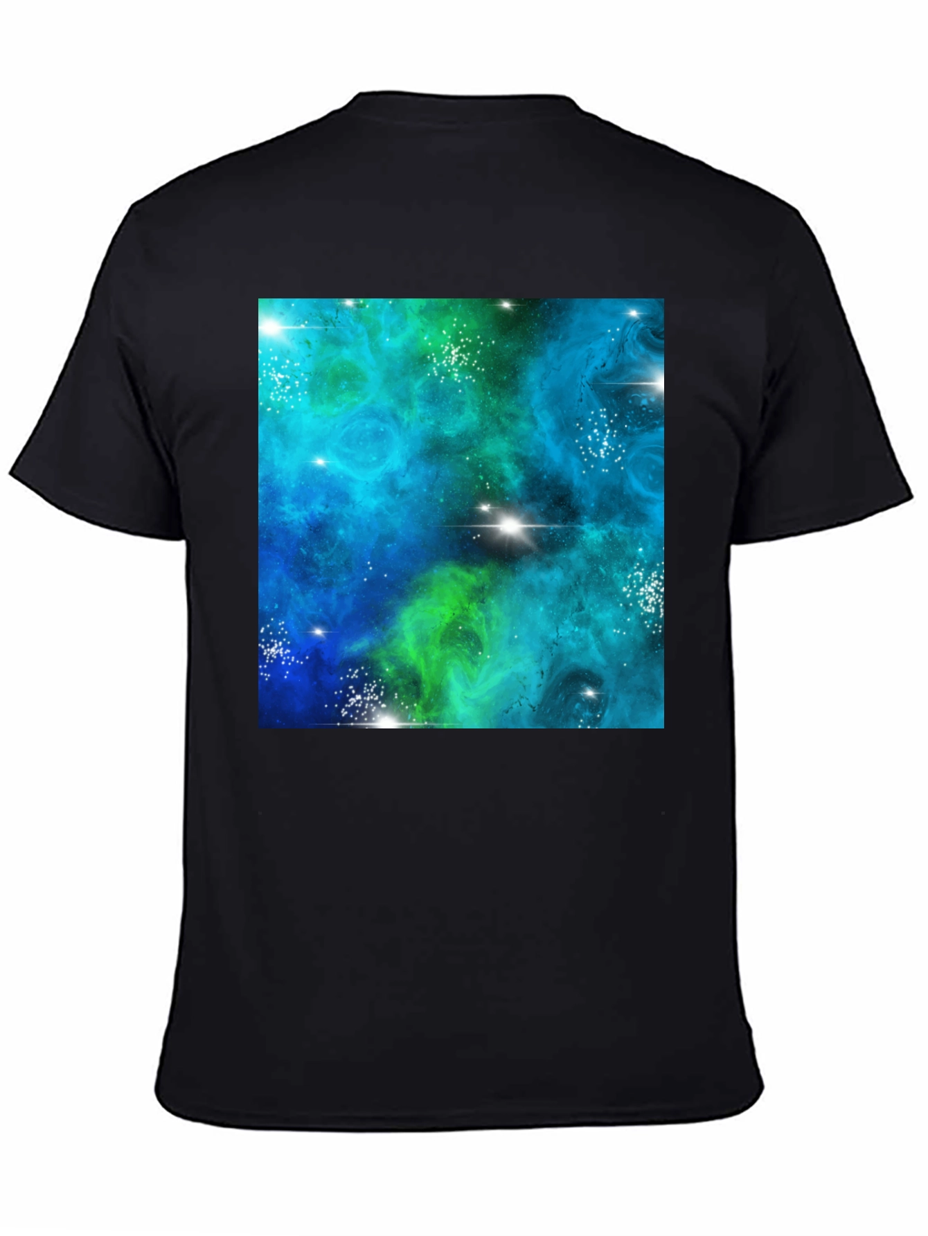 Galaxy Dreamscape Black Tee