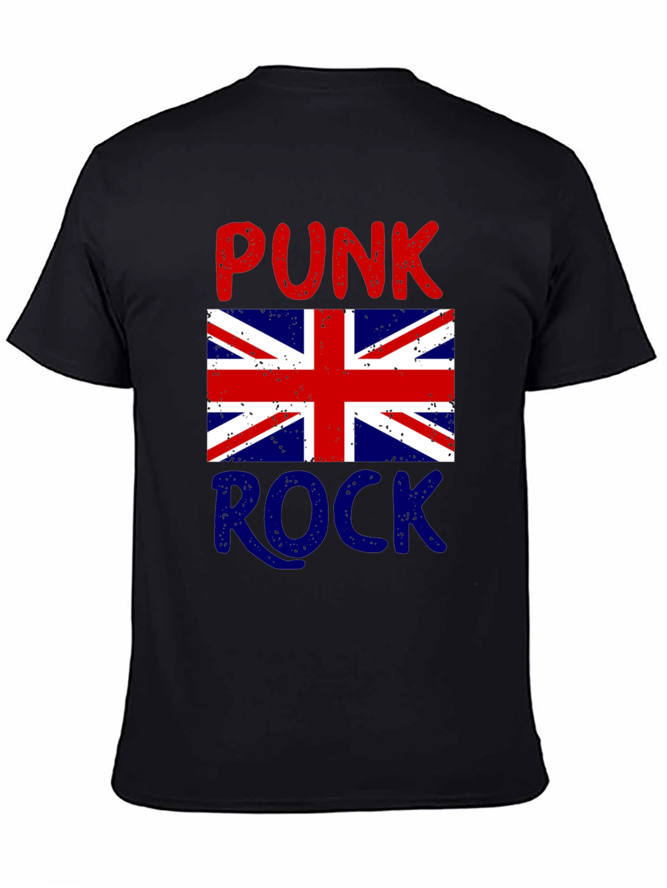 Punk Rock UK Flag T-Shirt