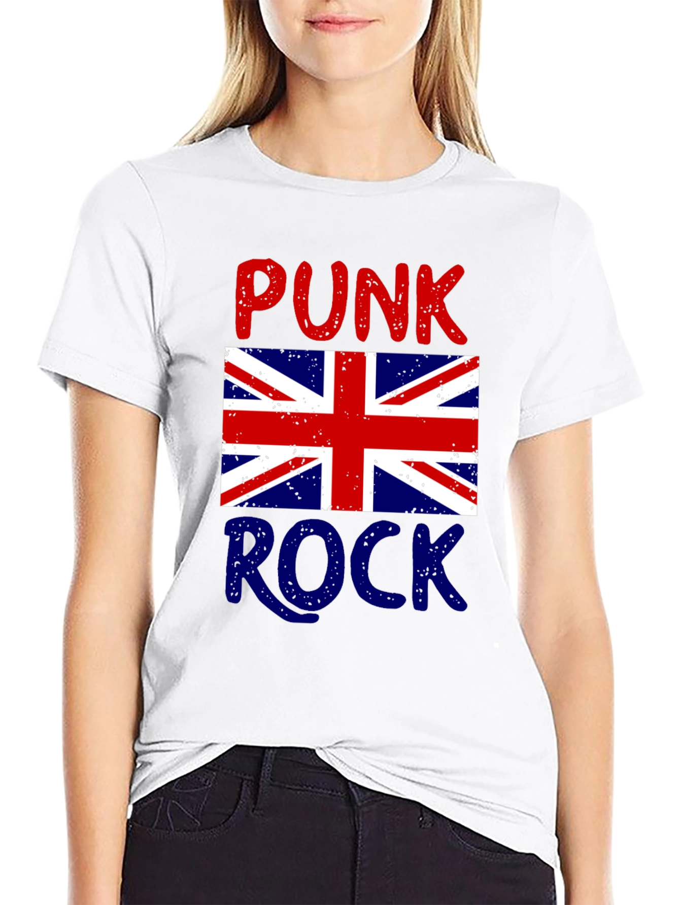 Punk Rock UK Flag T-Shirt