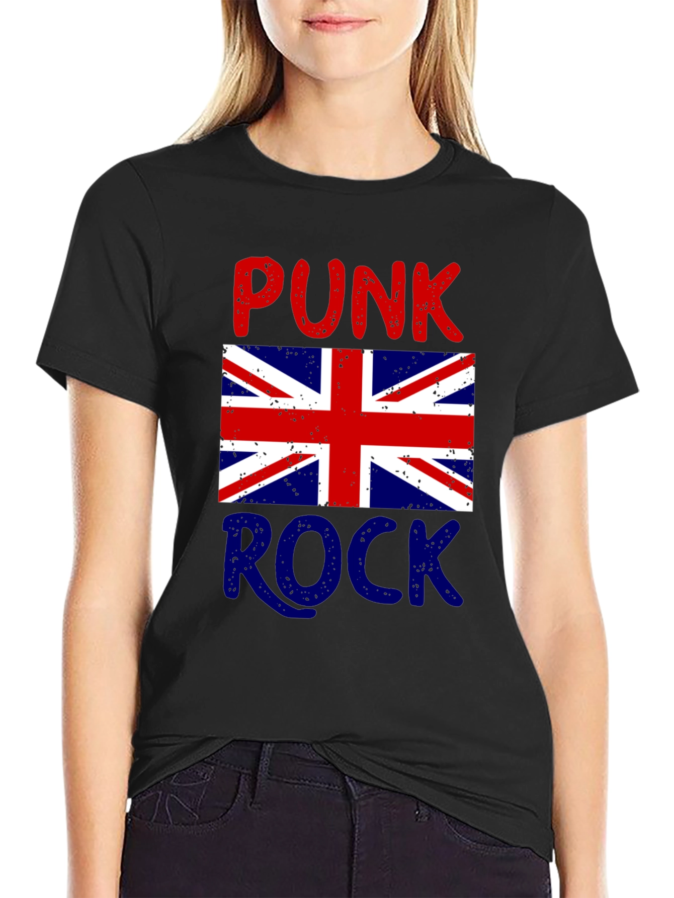 Punk Rock UK Flag T-Shirt
