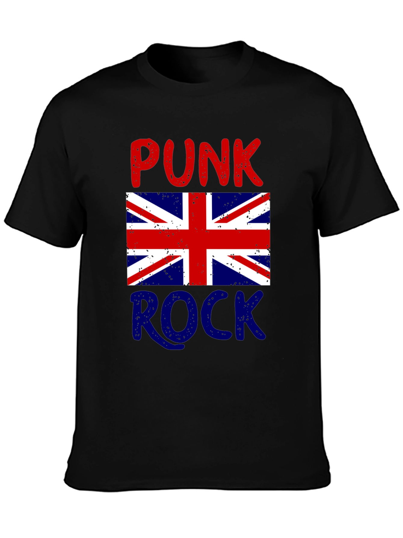 Punk Rock UK Flag T-Shirt