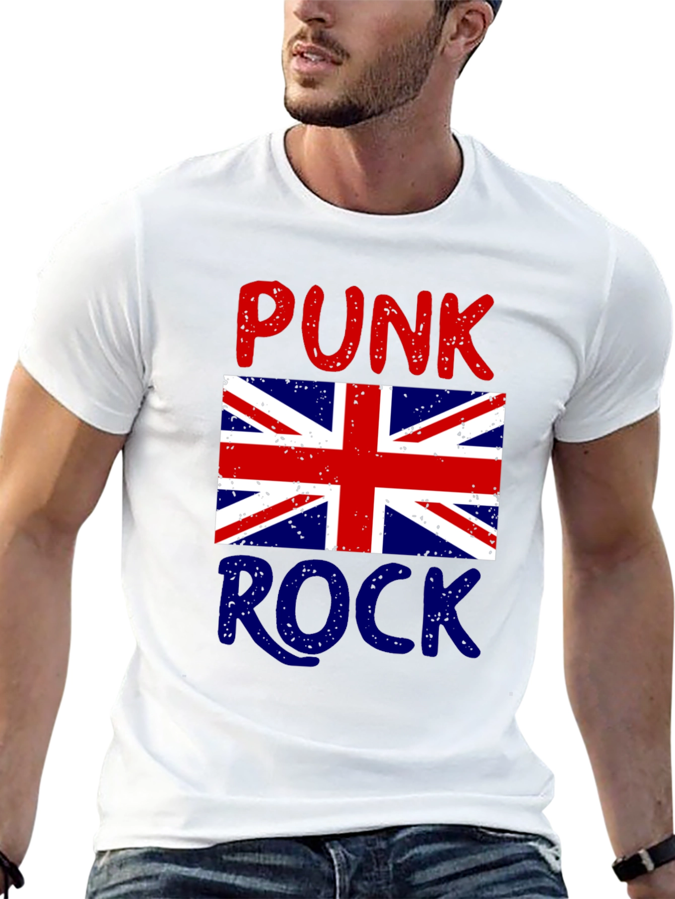 Punk Rock UK Flag T-Shirt