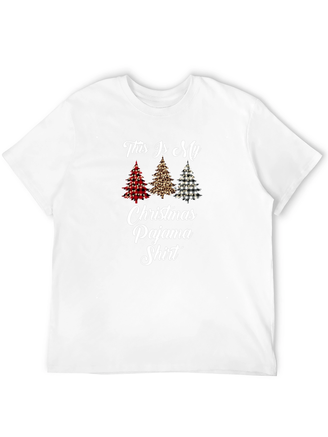 Christmas Pajama Shirt Holiday Tee