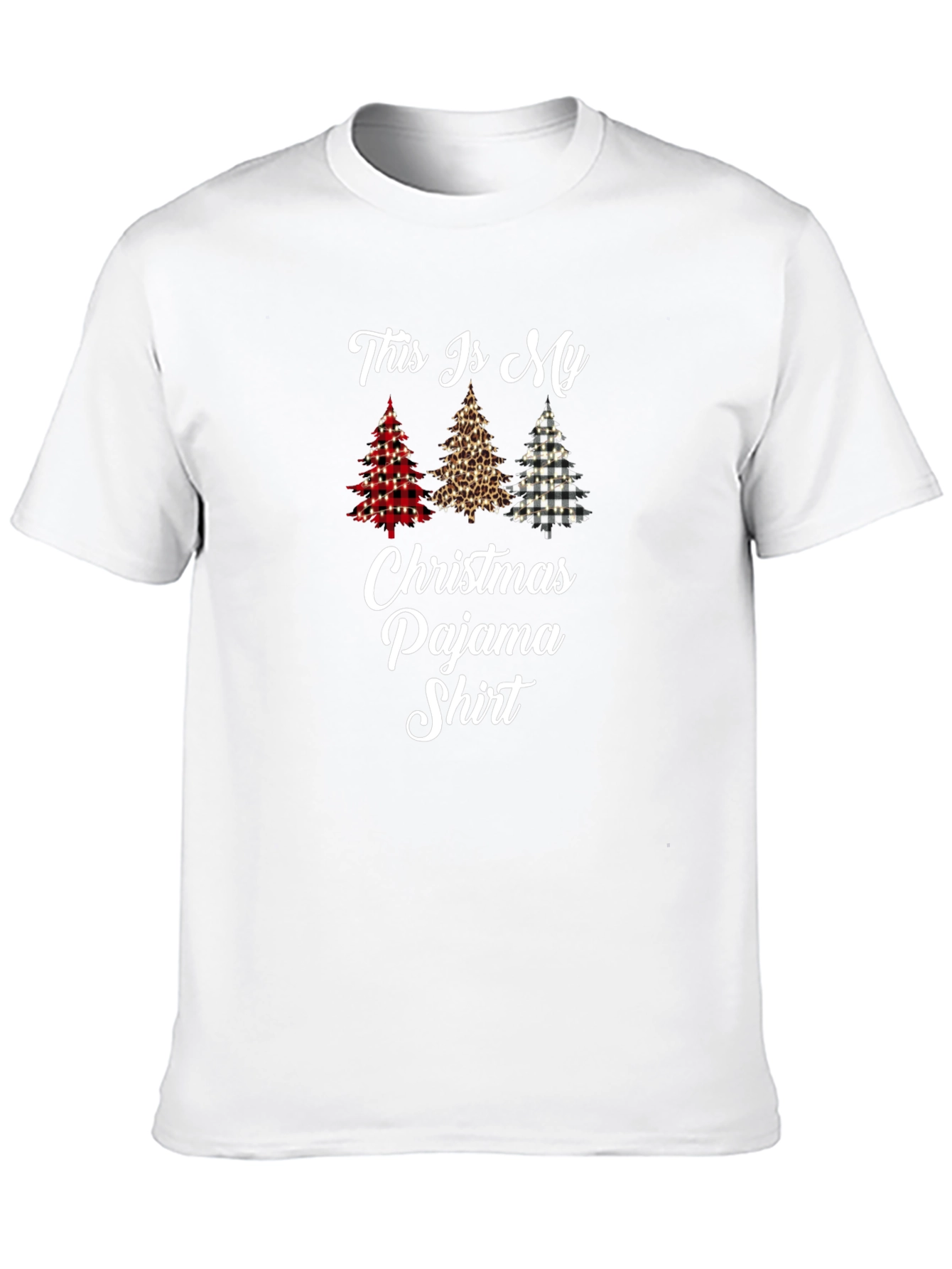Christmas Pajama Shirt Holiday Tee