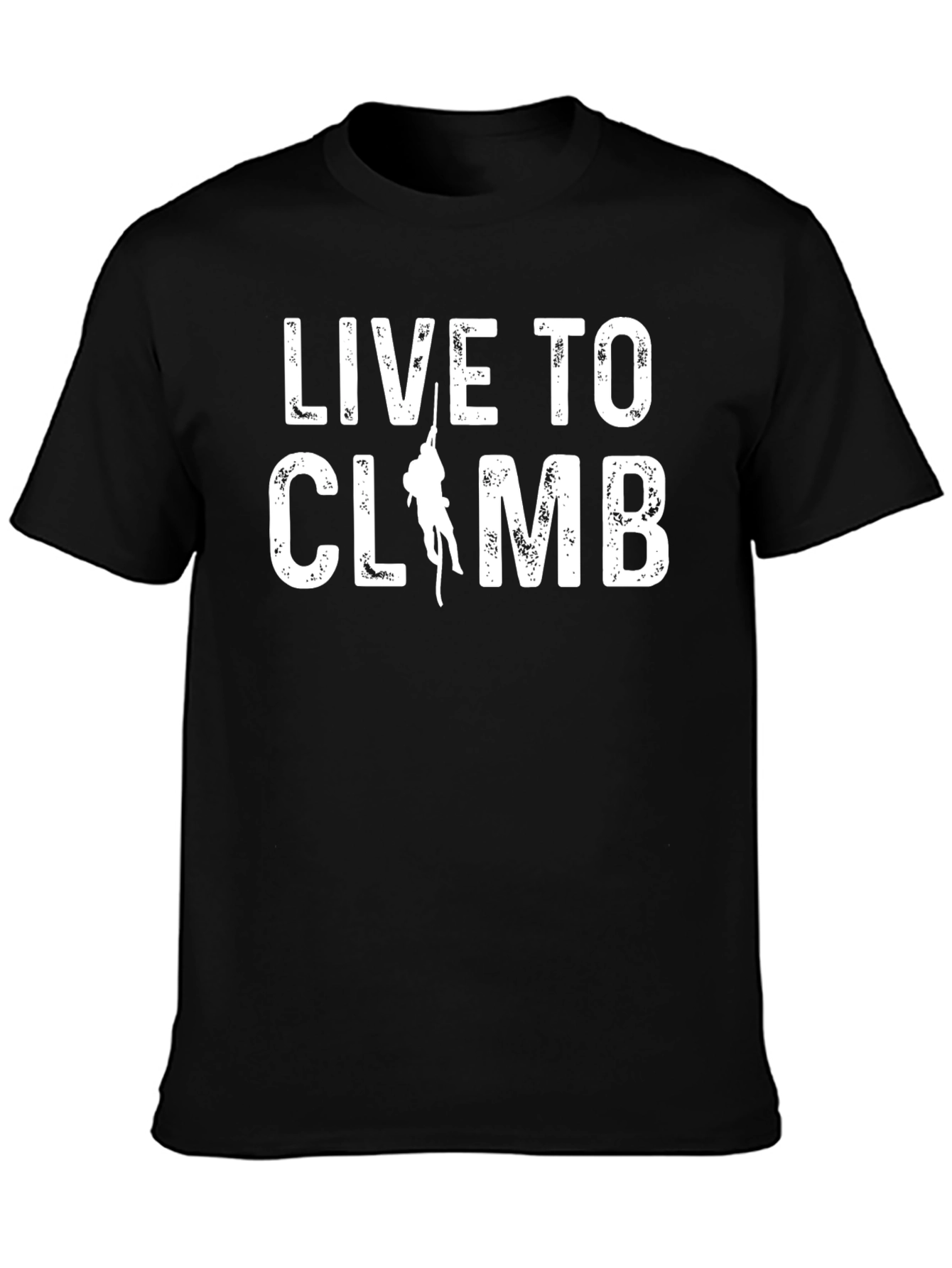 Live to Climb Graphic T-Shirt - Rock Climbing Tee