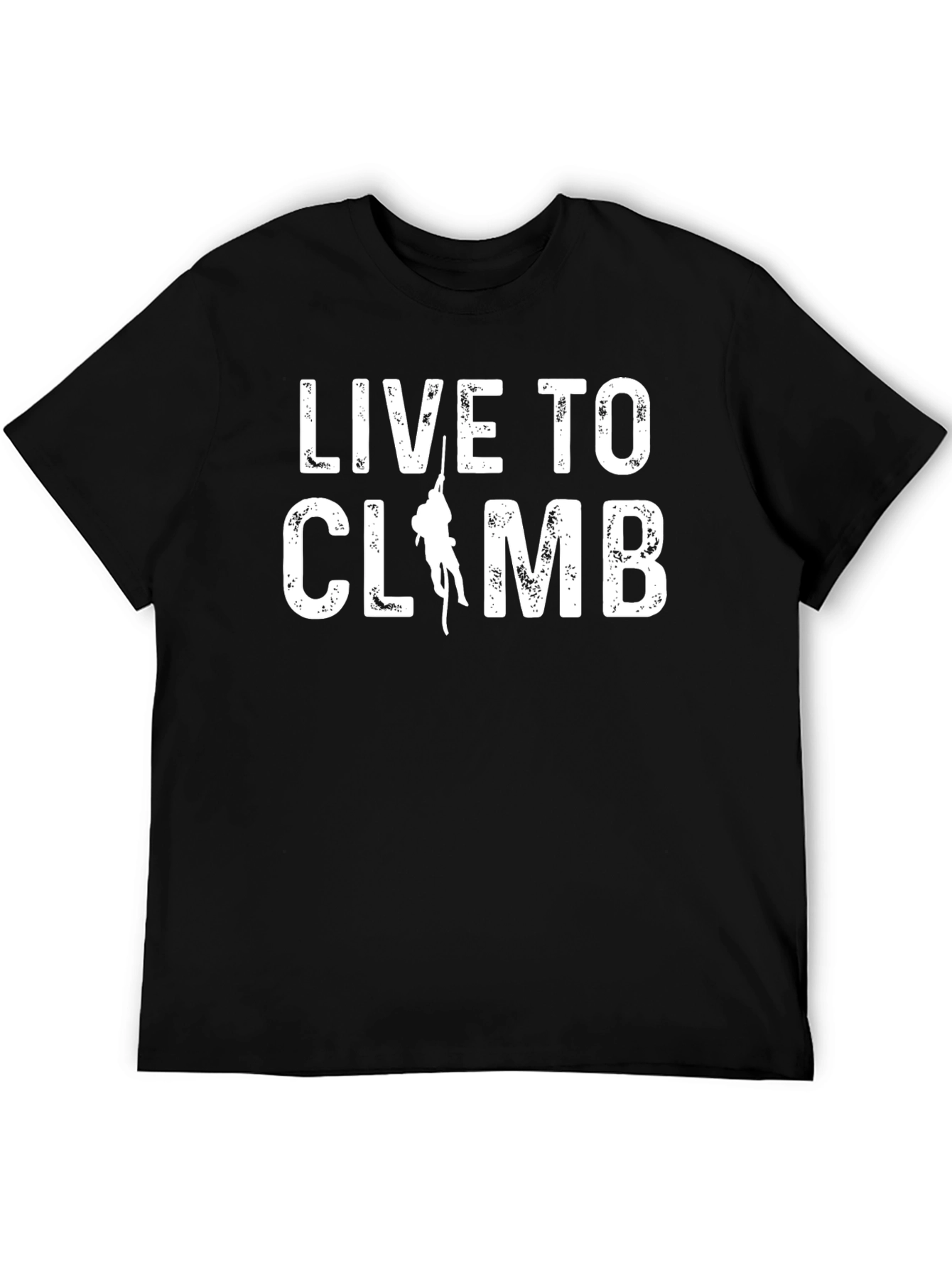 Live to Climb Graphic T-Shirt - Rock Climbing Tee