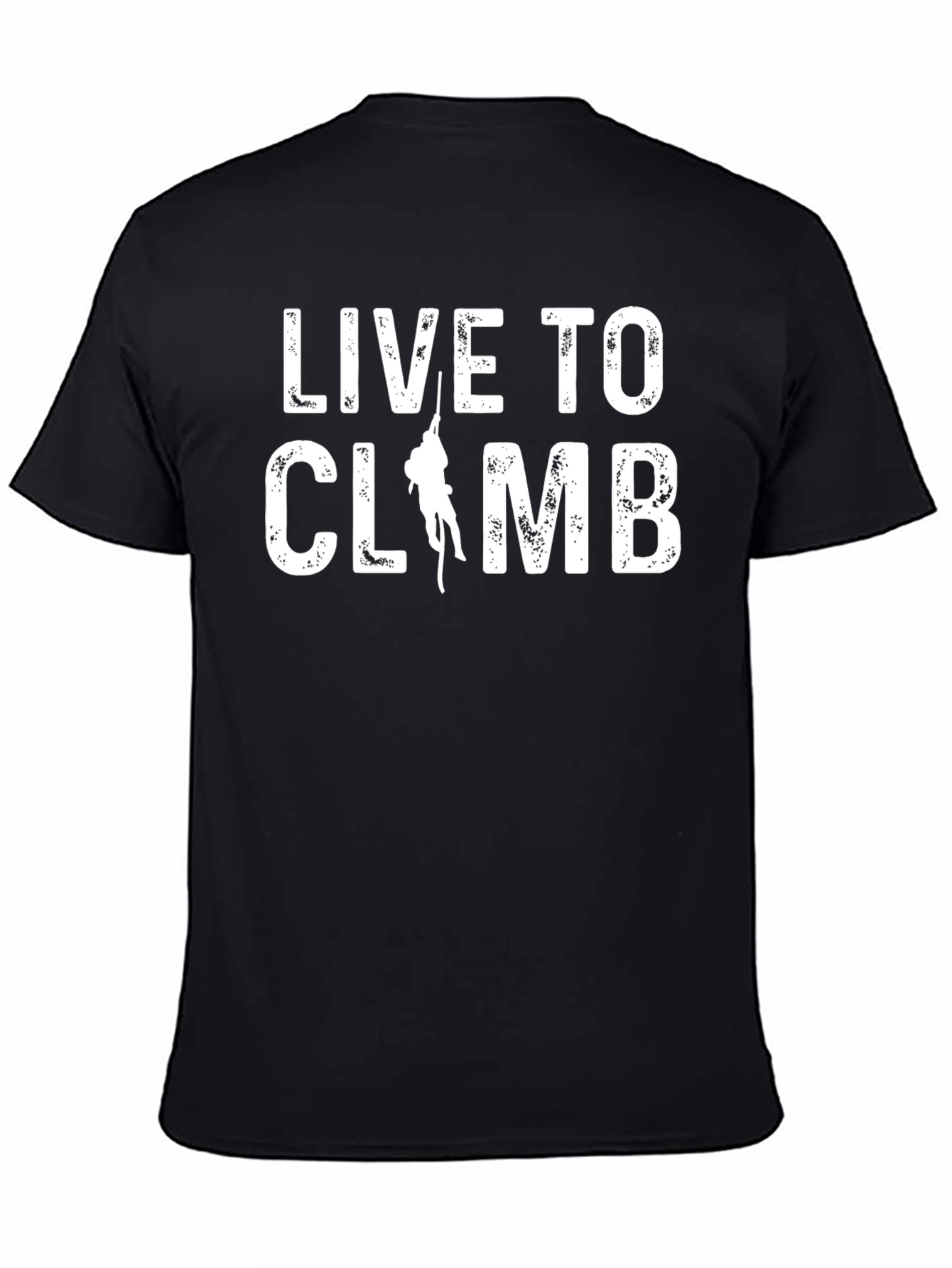 Live to Climb Graphic T-Shirt - Rock Climbing Tee