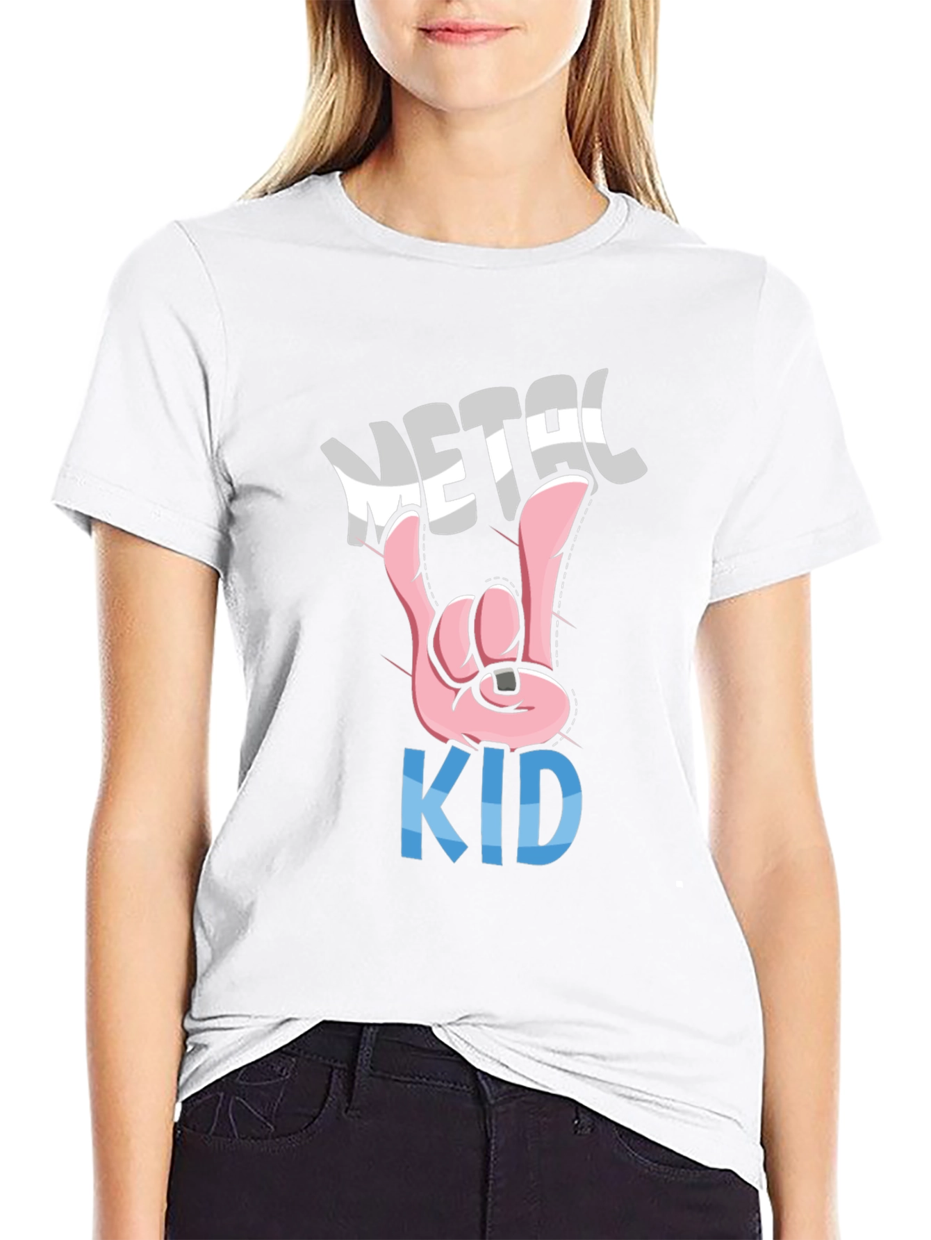 Metal Kid Graphic T-Shirt - Rock On!