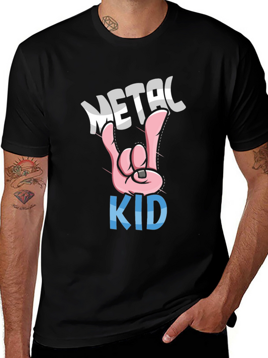 Metal Kid Graphic T-Shirt - Rock On!