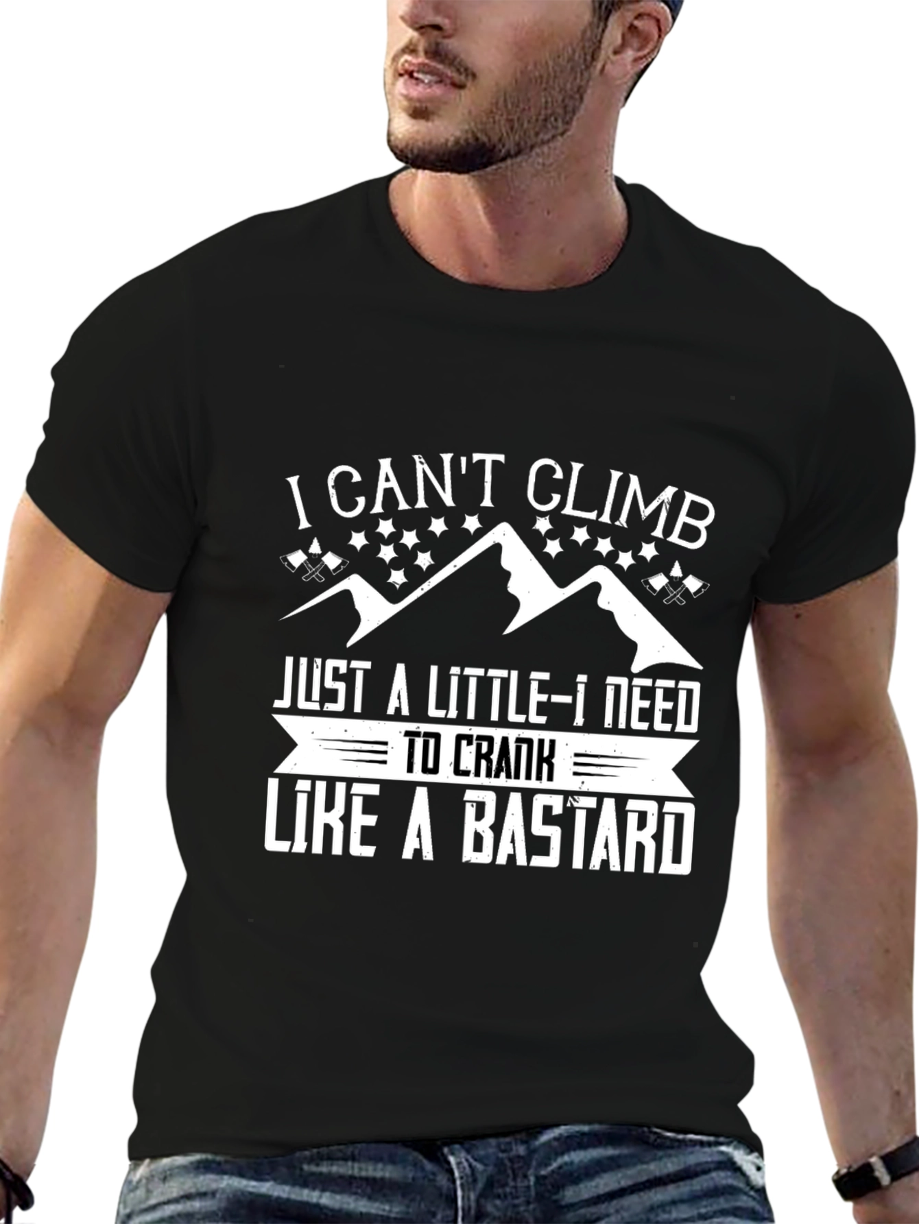 I Cant Climb T-Shirt Funny Climbing Shirt