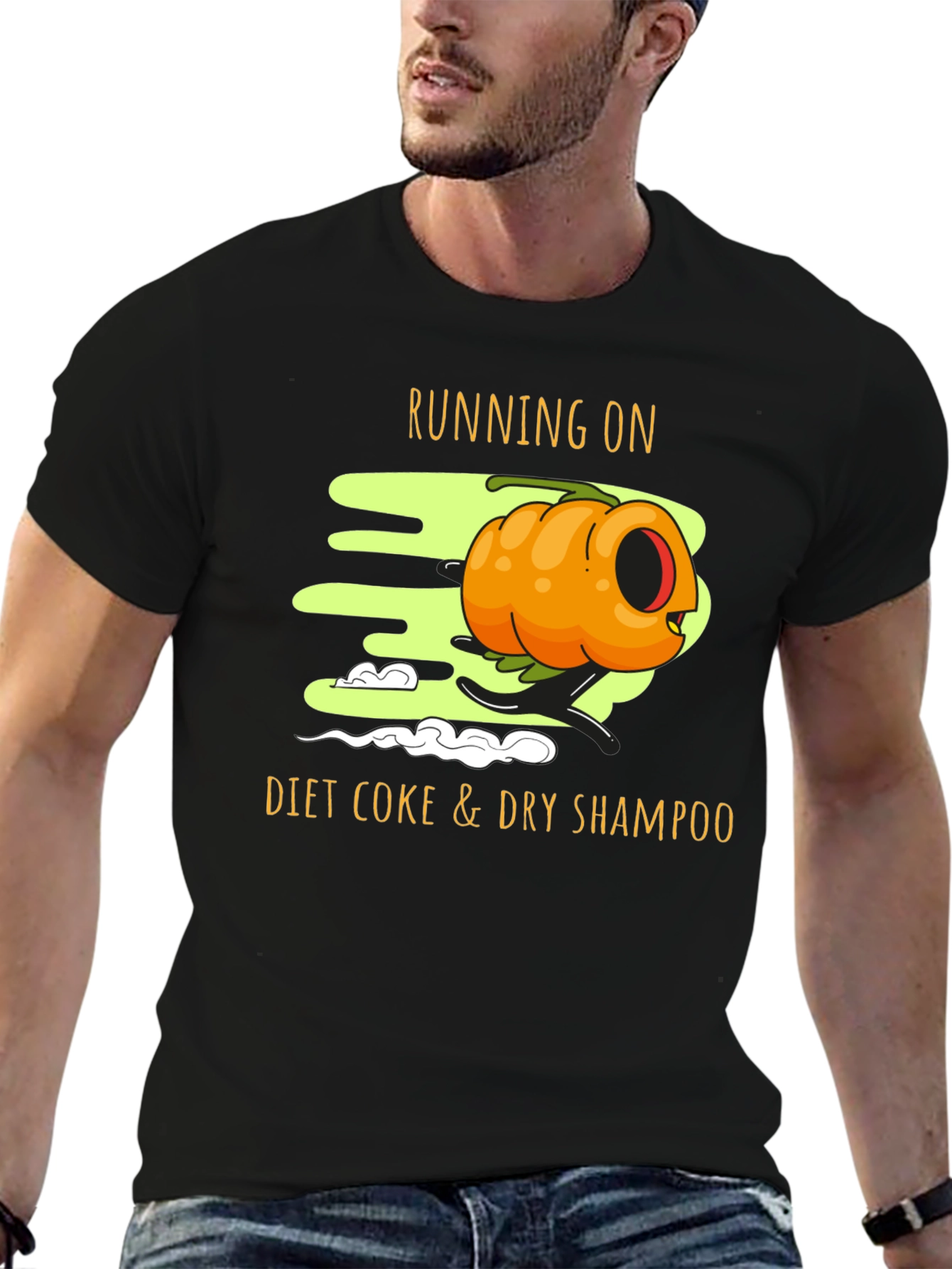 Running on Diet Coke & Dry Shampoo Graphic Tee