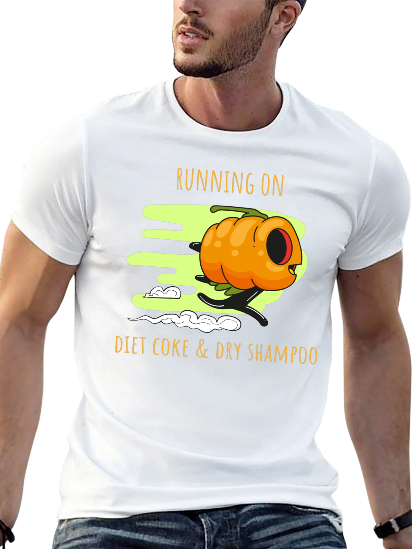 Running on Diet Coke & Dry Shampoo Graphic Tee