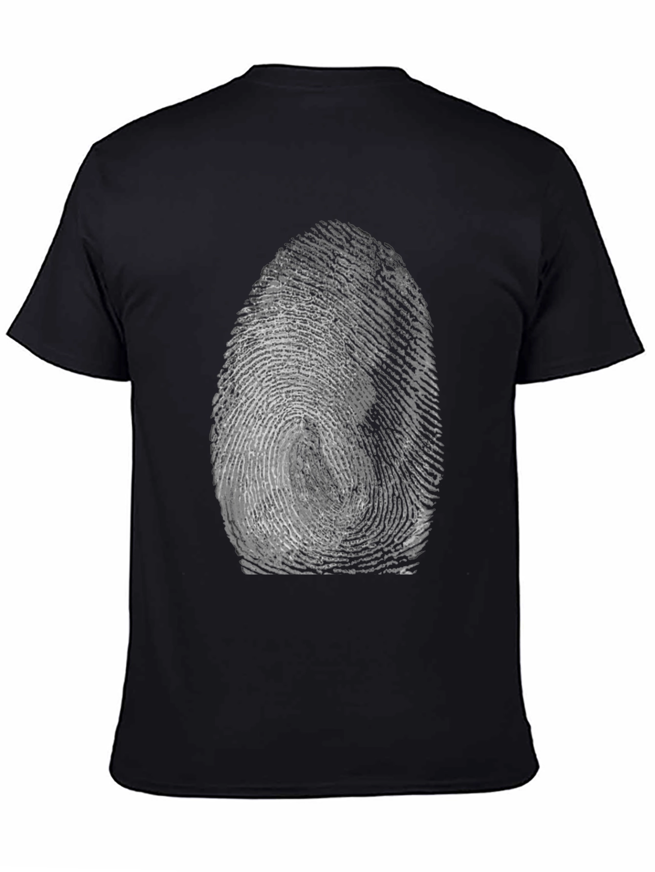 Fingerprint Graphic Tee - Unique Design