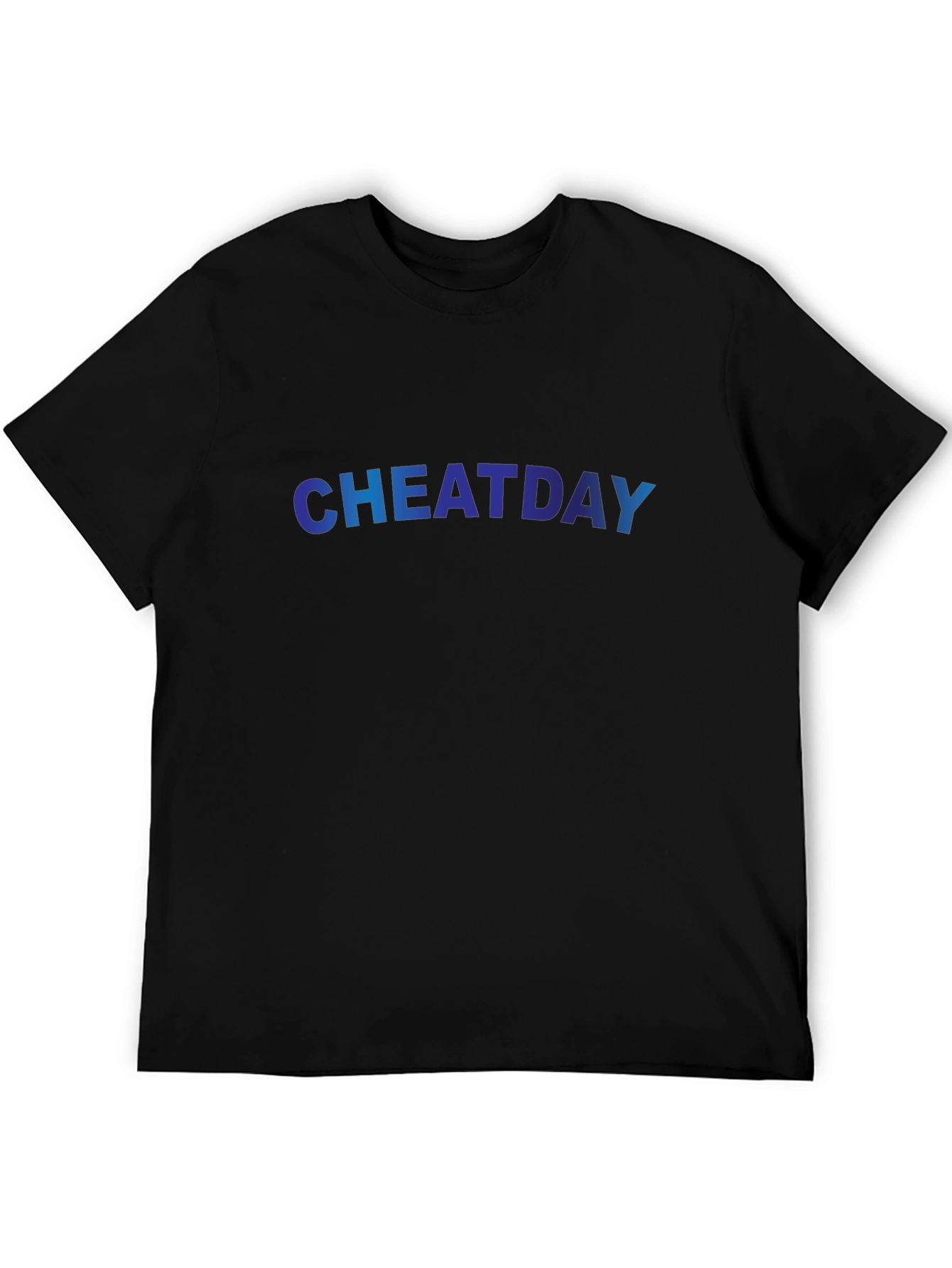 Cheatday Mens Black T-Shirt
