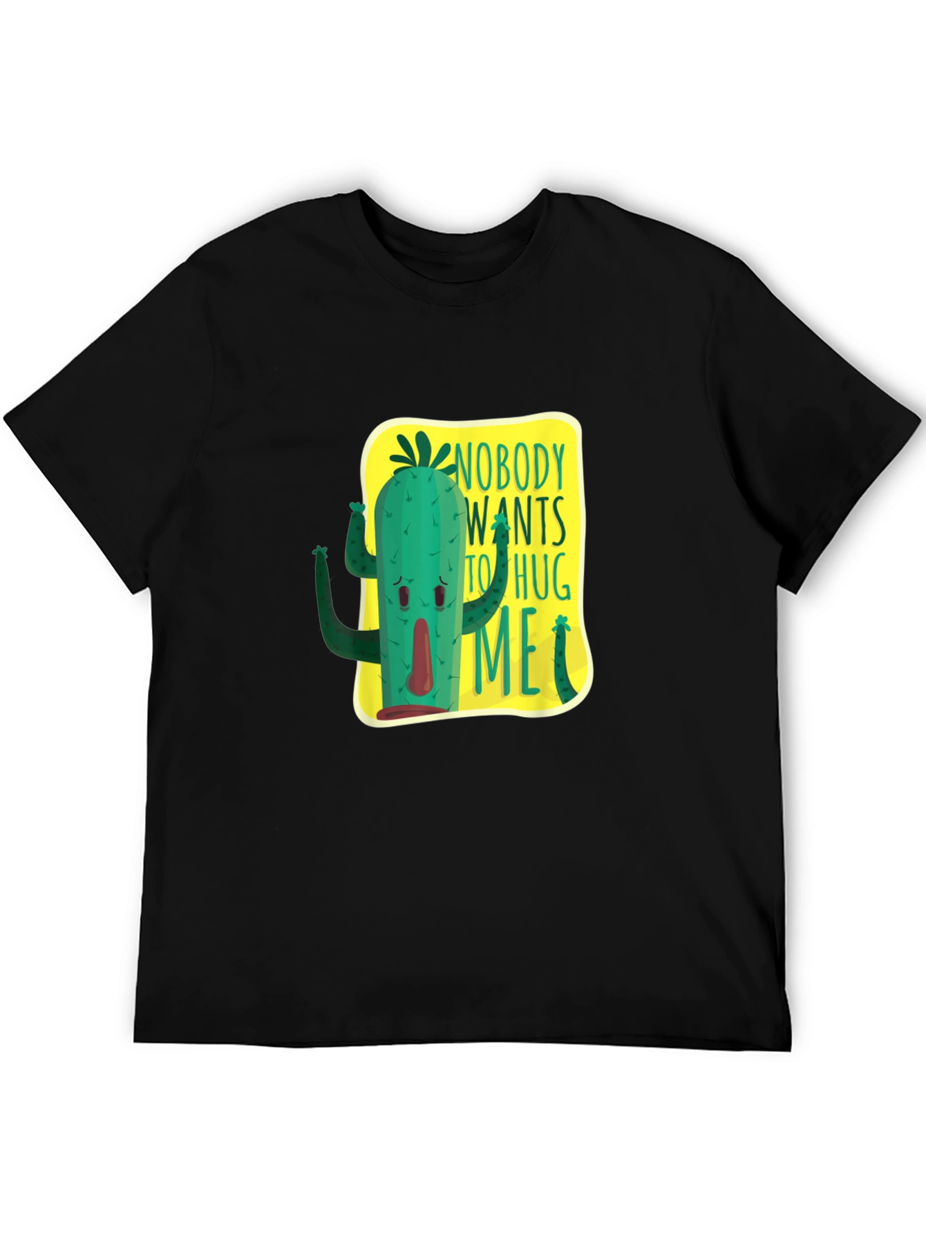 Nobody Wants To Hug Me Cactus Graphic Tee
