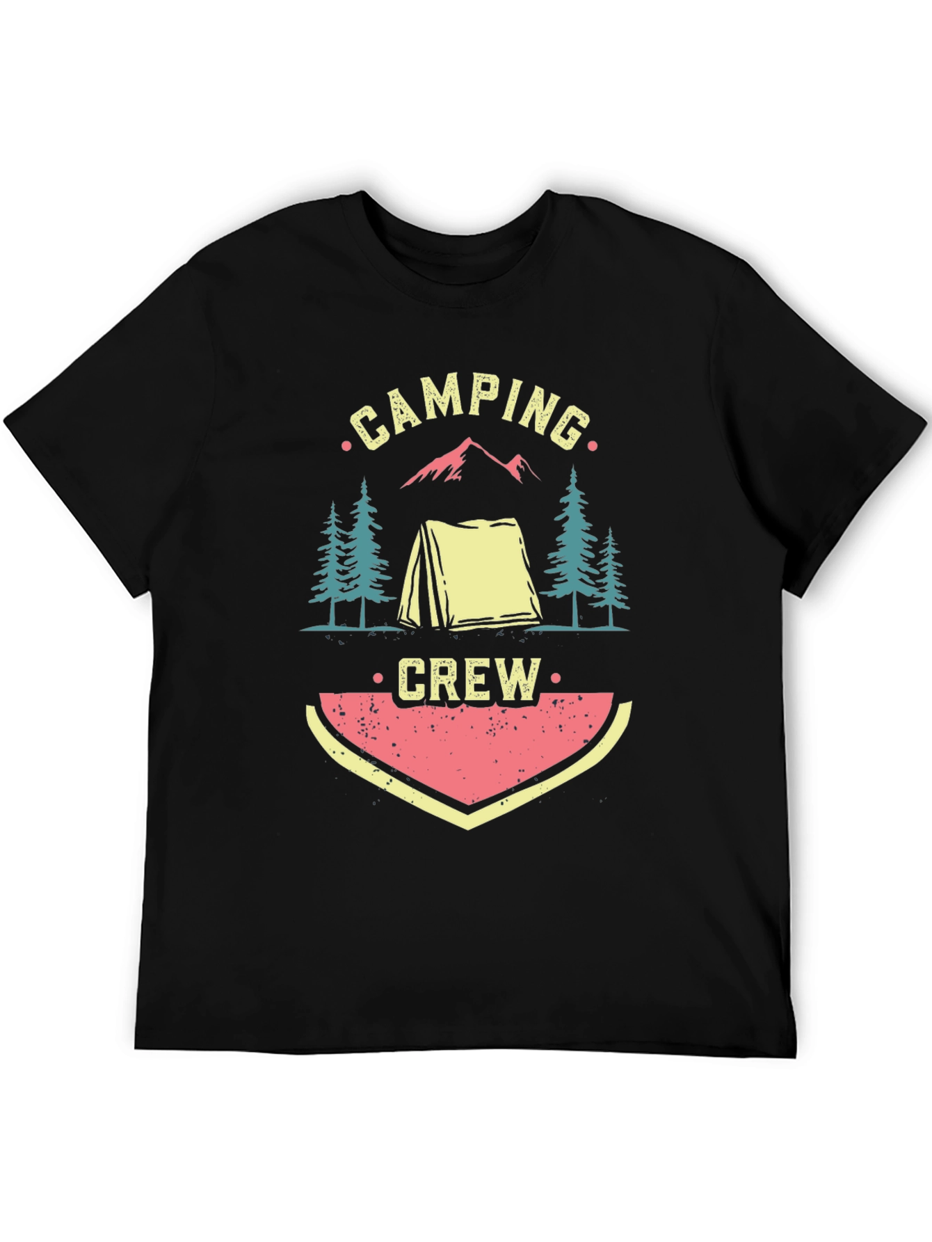 Camping Crew Graphic Tee - Adventure Awaits!