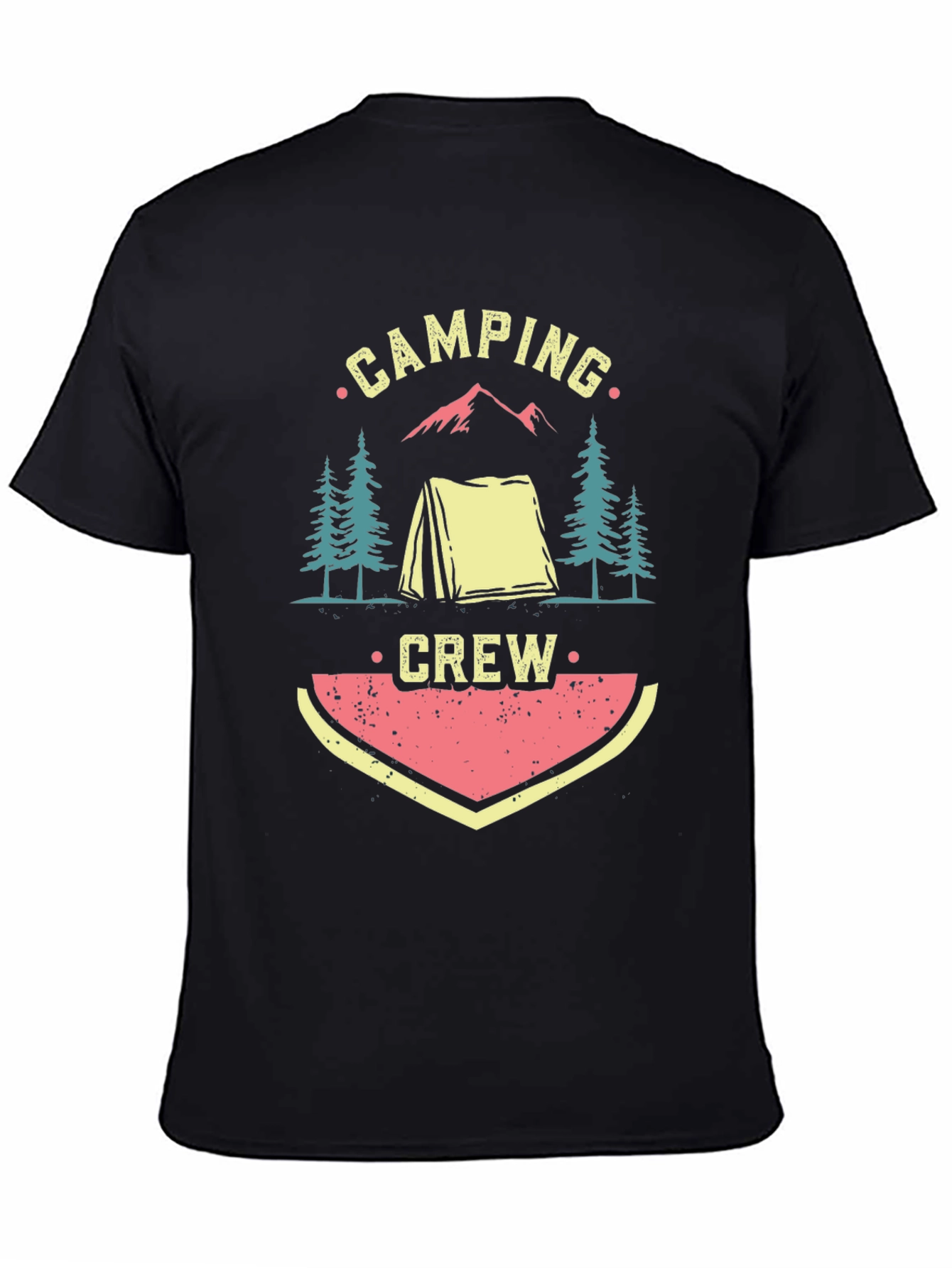 Camping Crew Graphic Tee - Adventure Awaits!