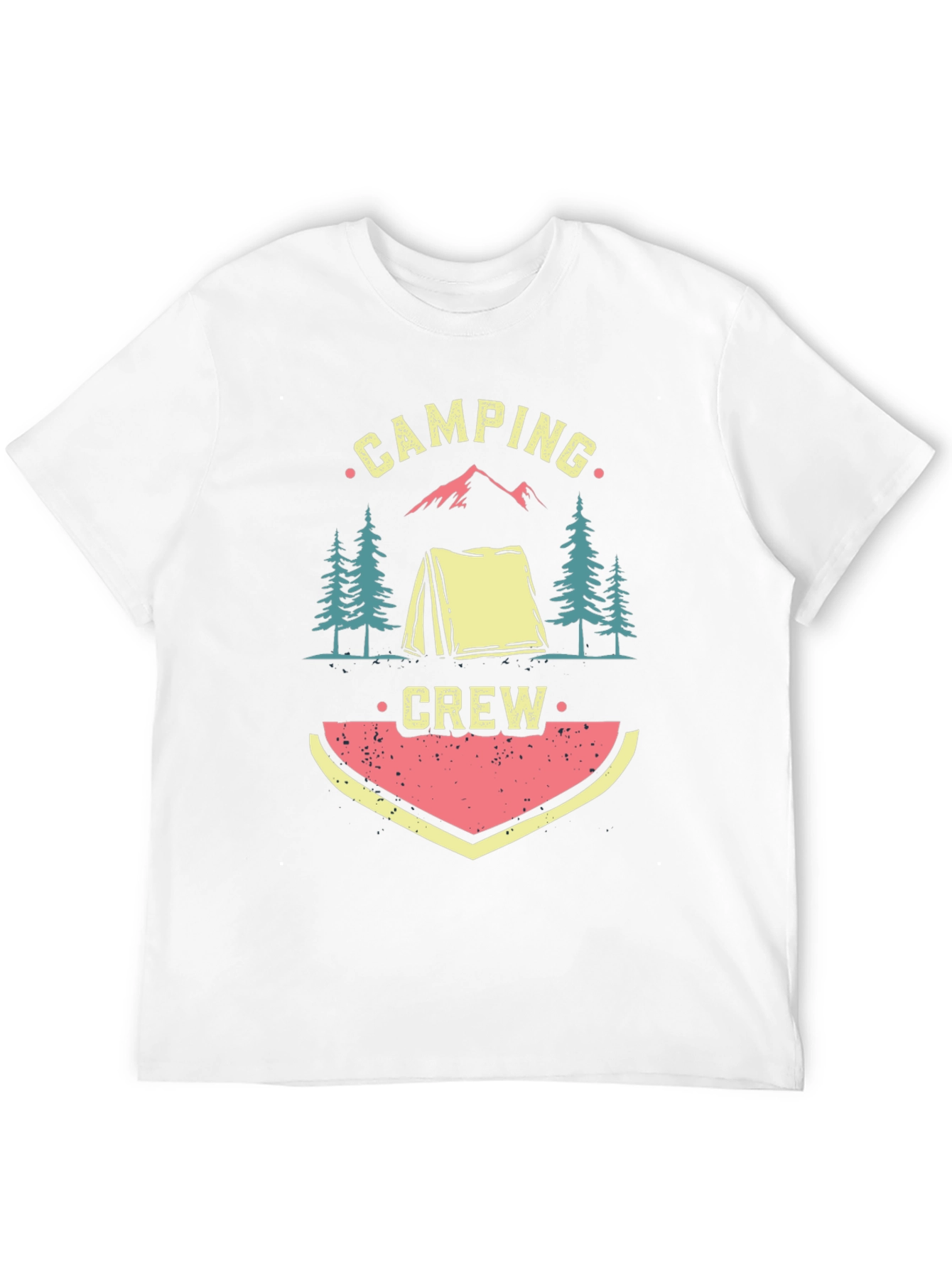 Camping Crew Graphic Tee - Adventure Awaits!