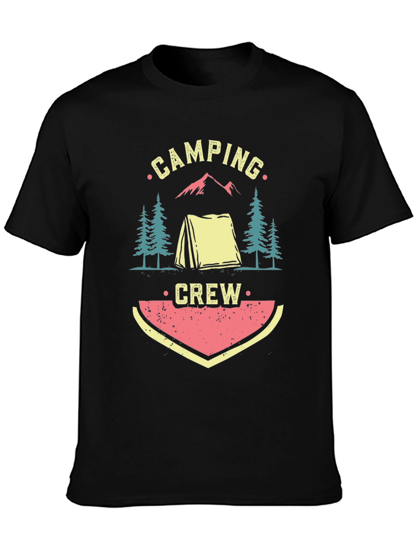 Camping Crew Graphic Tee - Adventure Awaits!