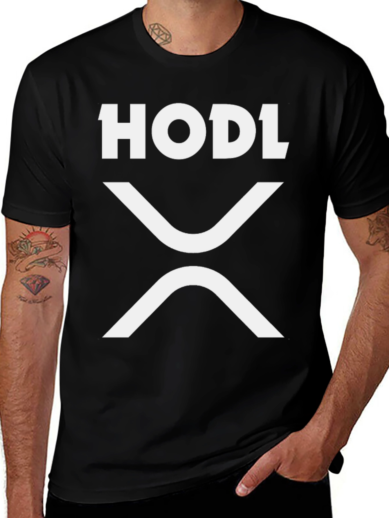 HODL XRP Crypto T-Shirt - Invest and Hold!