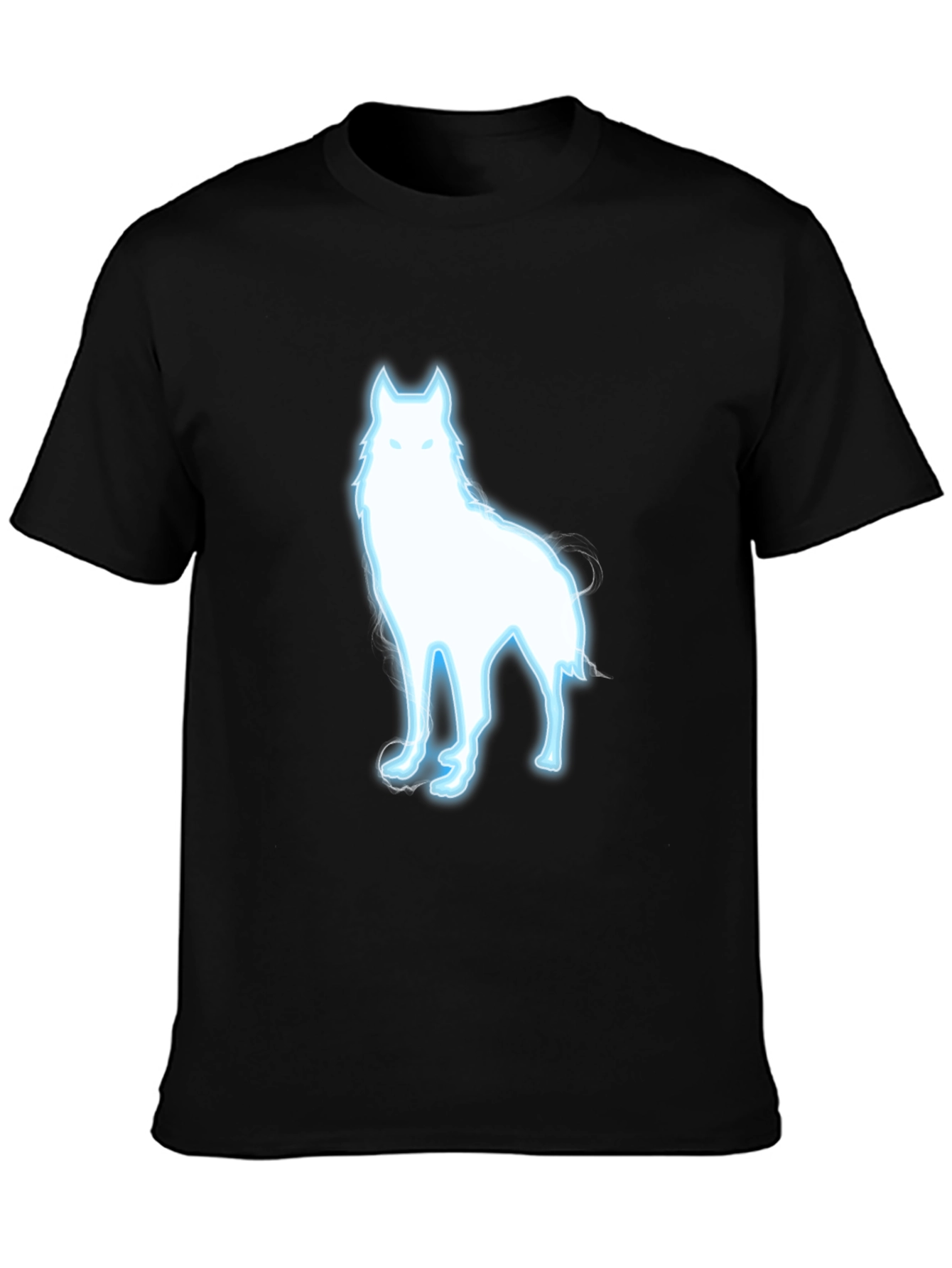 Wolf Graphic Black T-Shirt