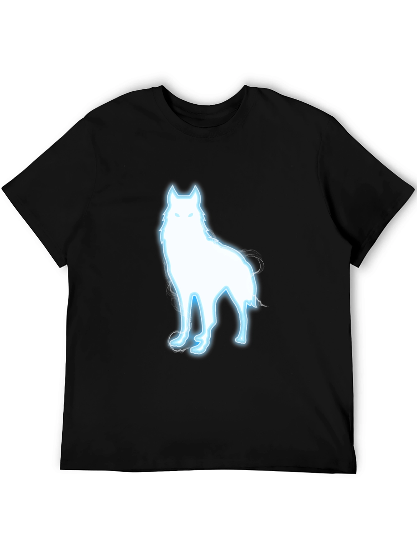 Wolf Graphic Black T-Shirt