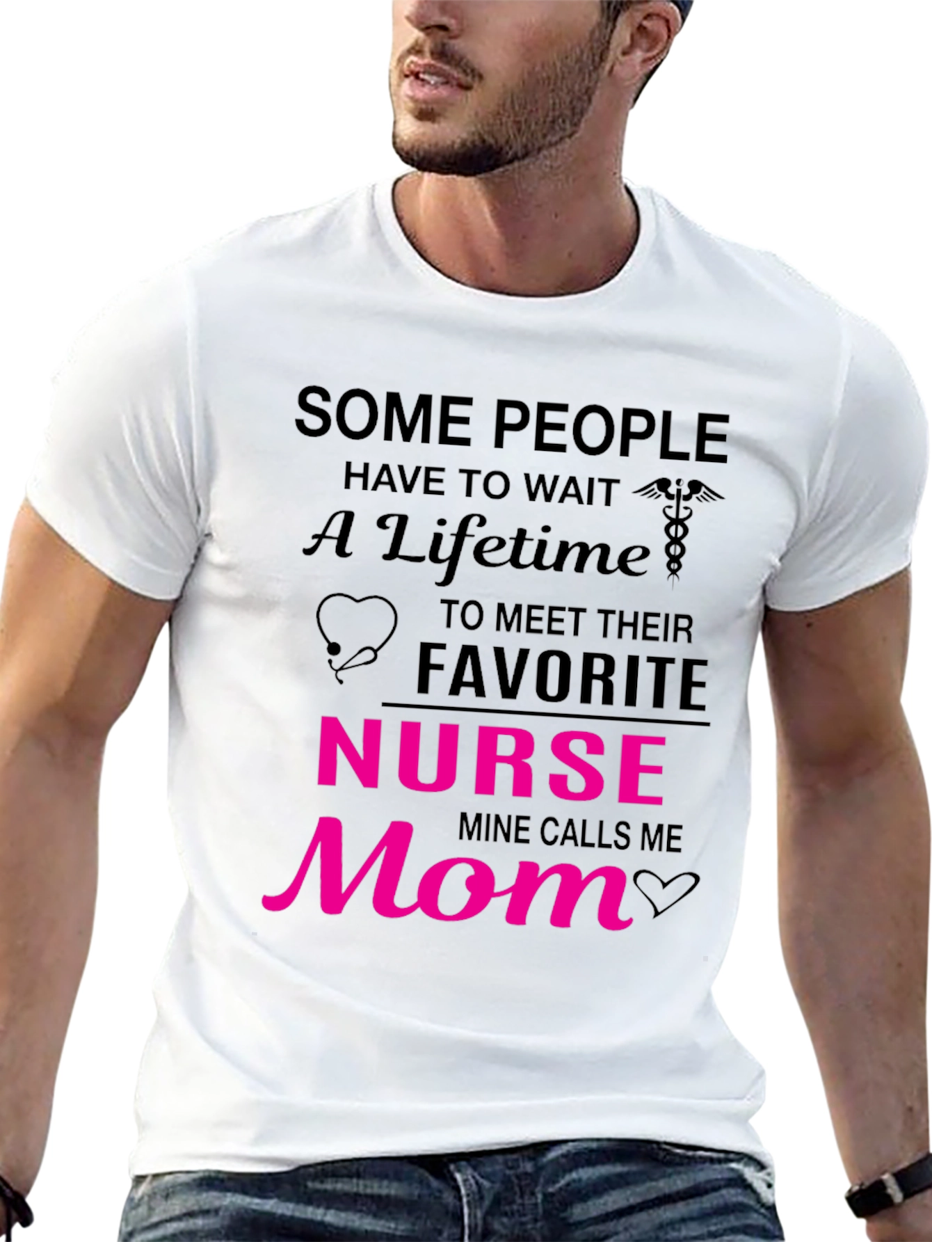 Nurse Mom T-Shirt - Gift for Nurses Mom