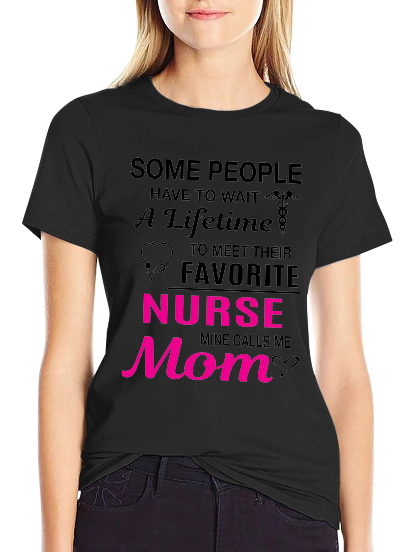 Nurse Mom T-Shirt - Gift for Nurses Mom