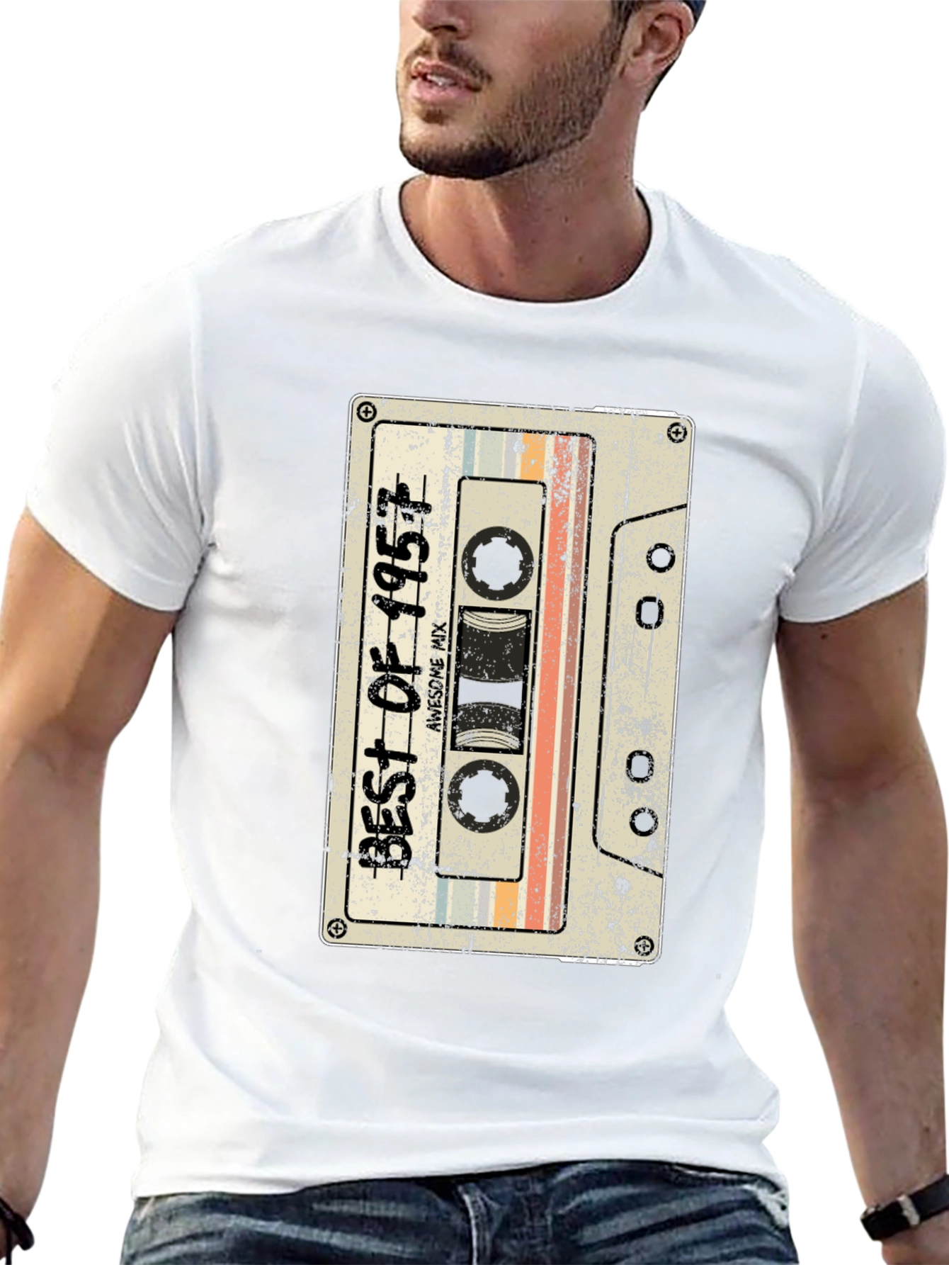 Retro Cassette Tape Best of 1957 T-Shirt