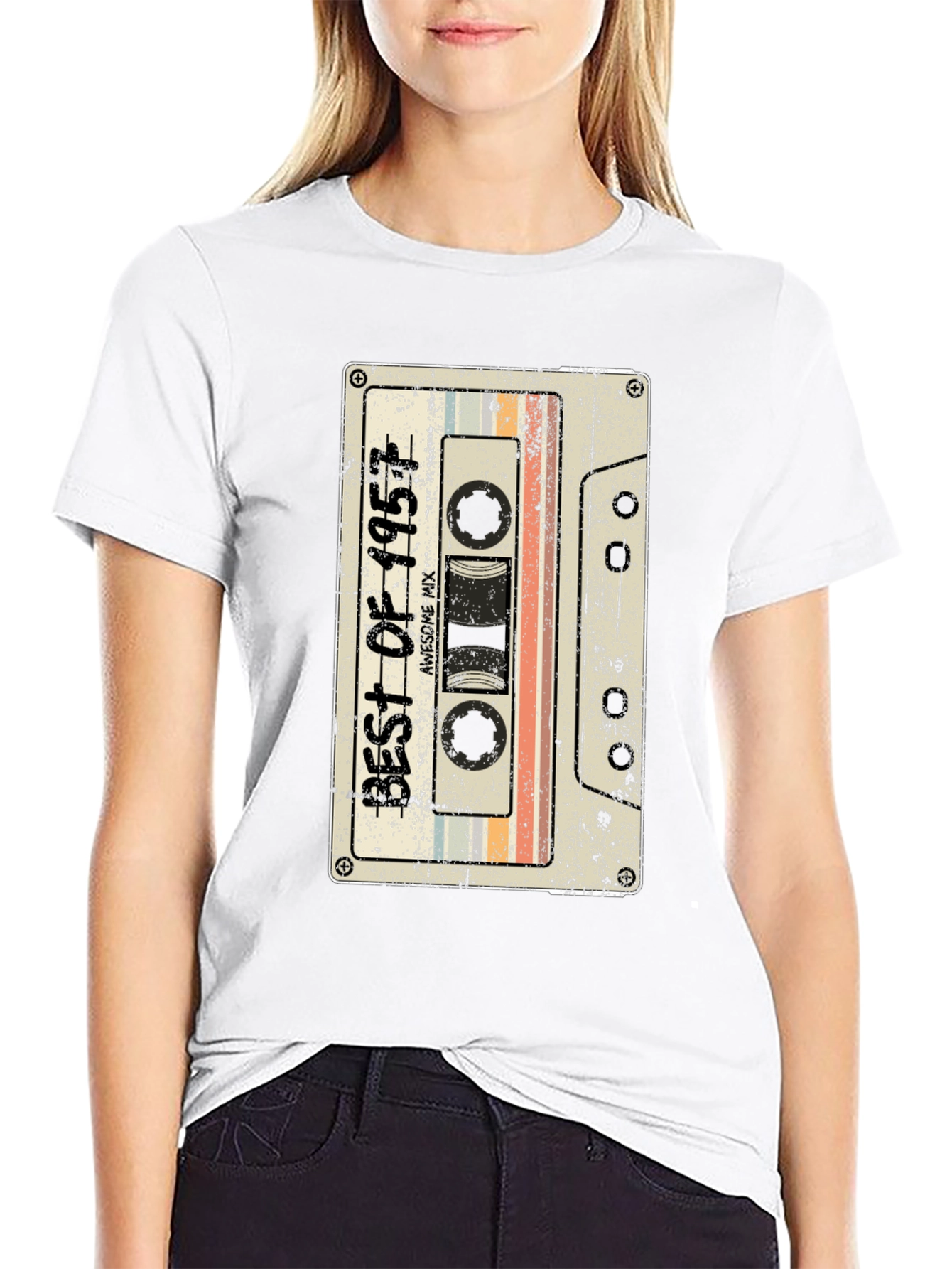 Retro Cassette Tape Best of 1957 T-Shirt