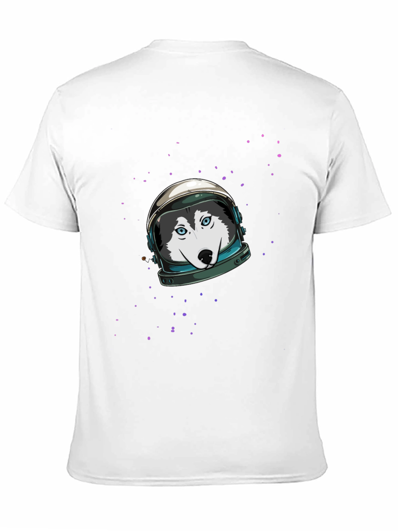 Astronaut Dog Graphic T-Shirt