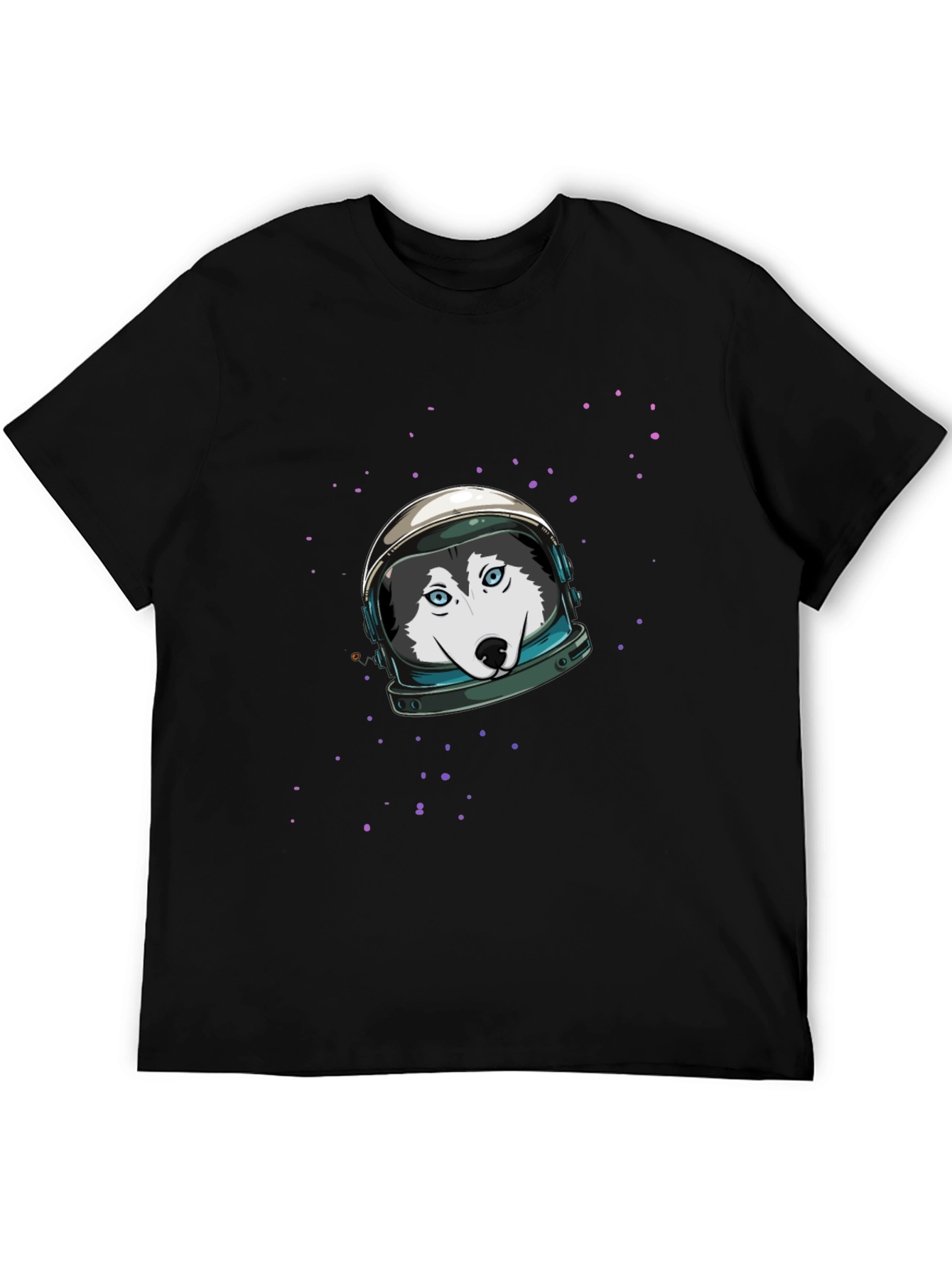 Astronaut Dog Graphic T-Shirt