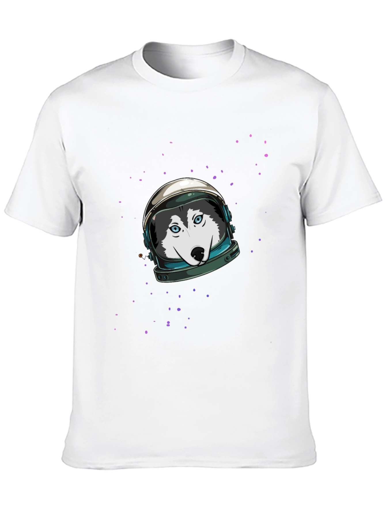 Astronaut Dog Graphic T-Shirt