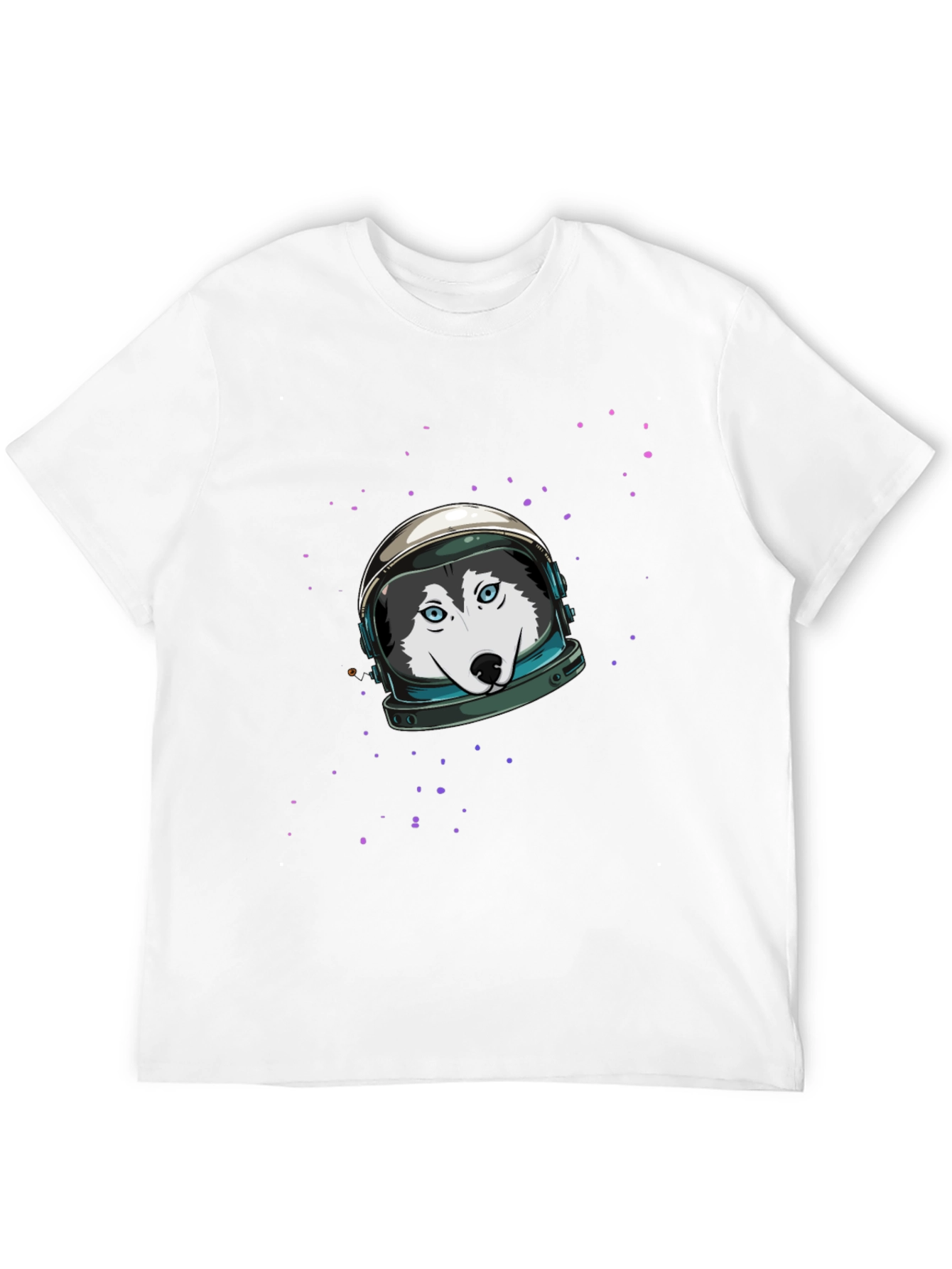 Astronaut Dog Graphic T-Shirt